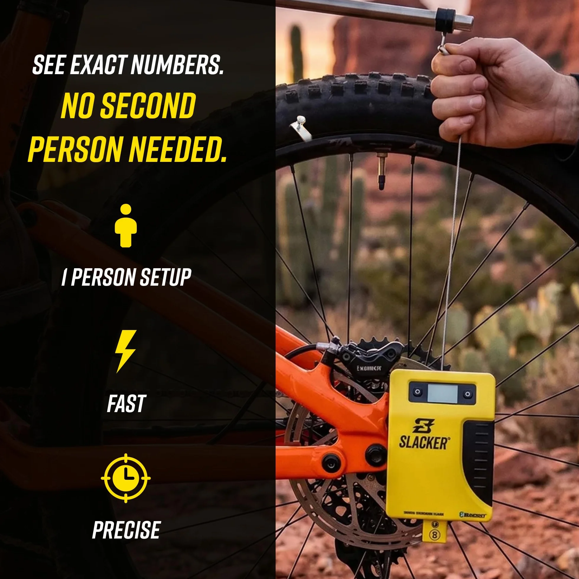 Slacker Mountain Bike Starter Kit di messa a punto sospensione