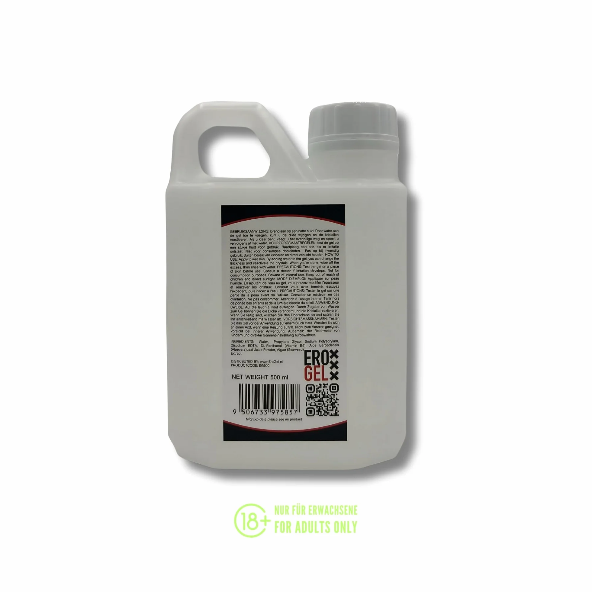 Gel Massaggiante Nuru Premium 500 ml - Altamente concentrato per massaggio giapponese