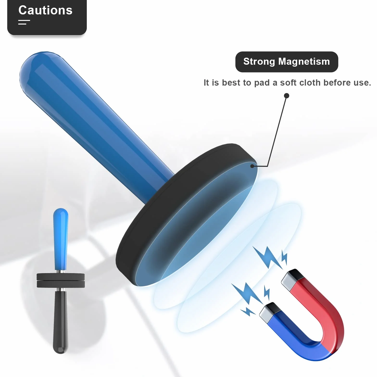 CPROSP 8x Magnetic Car Wrapping Blu