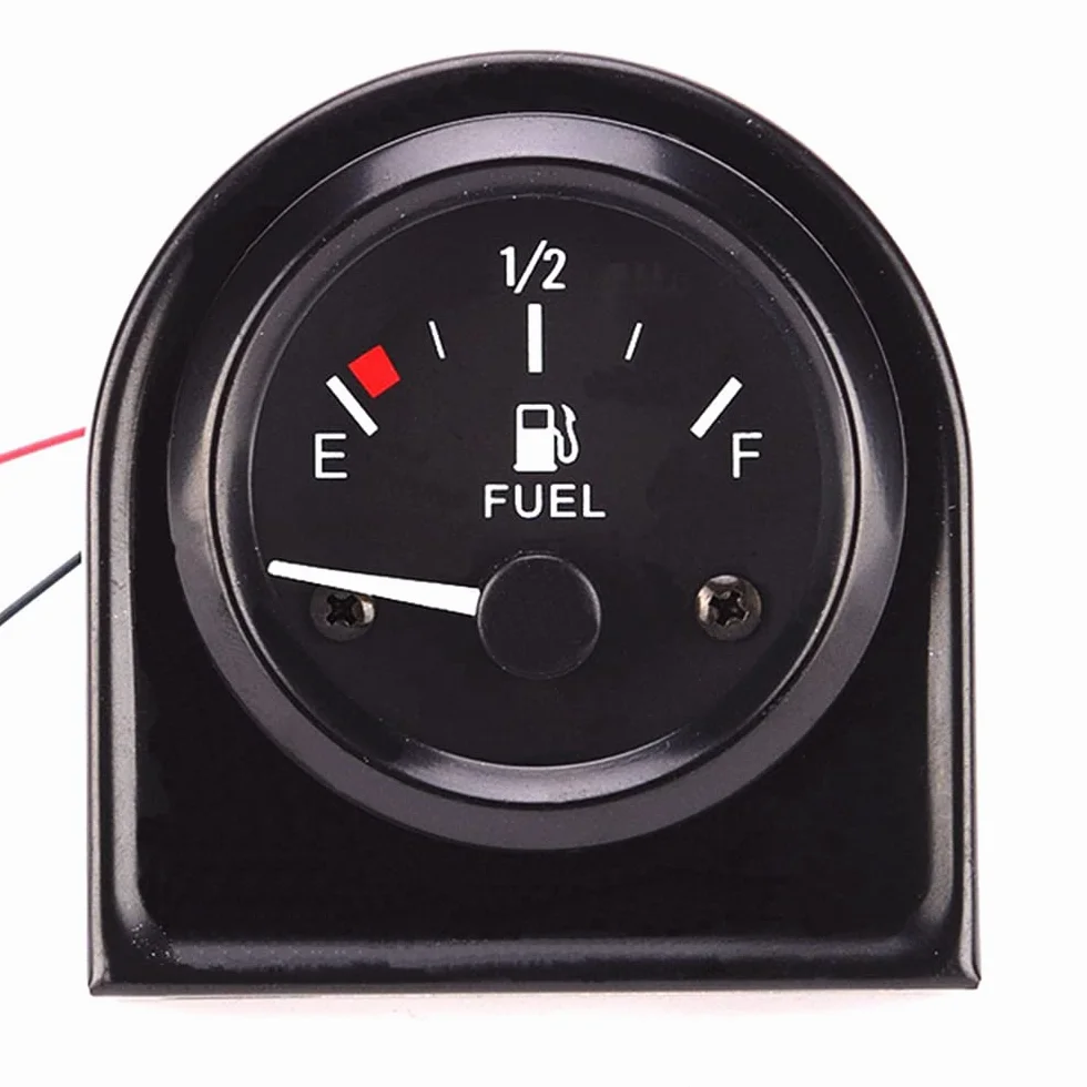 Indicatore di Livello Carburante Universale 52 mm 2 Pollici LED 12 V per Auto Barca SUV