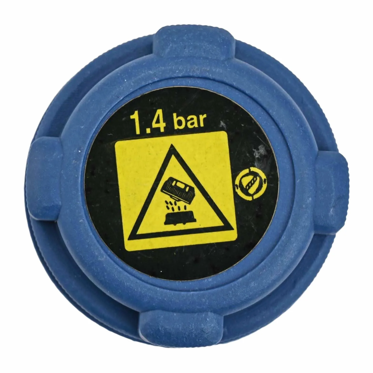 Tappo di ricambio per serbatoio di espansione, compatibile con Lancia, coperchio del serbatoio del liquido refrigerante, copertura in plastica ABS blu per Panda Punto 500 Nemo Bipper, OEM 46799364
