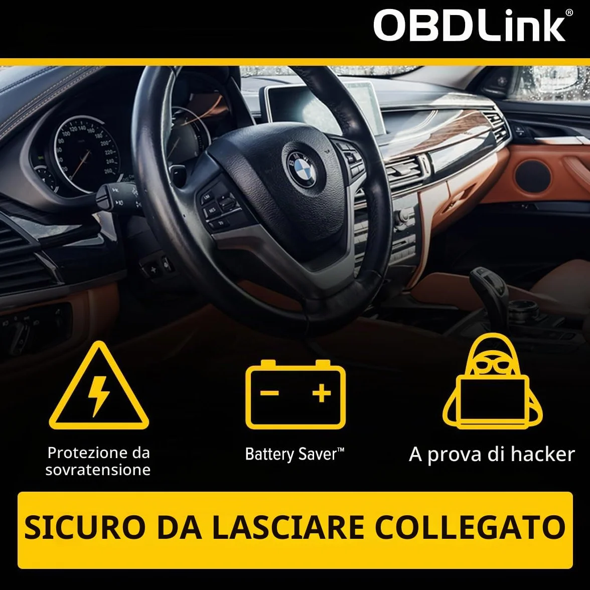 OBDLink CX Adattatore OBD2 Bluetooth 5.1 BMW Mini BimmerCode iPhone iOS Android Codifica Diagnostica OBD II
