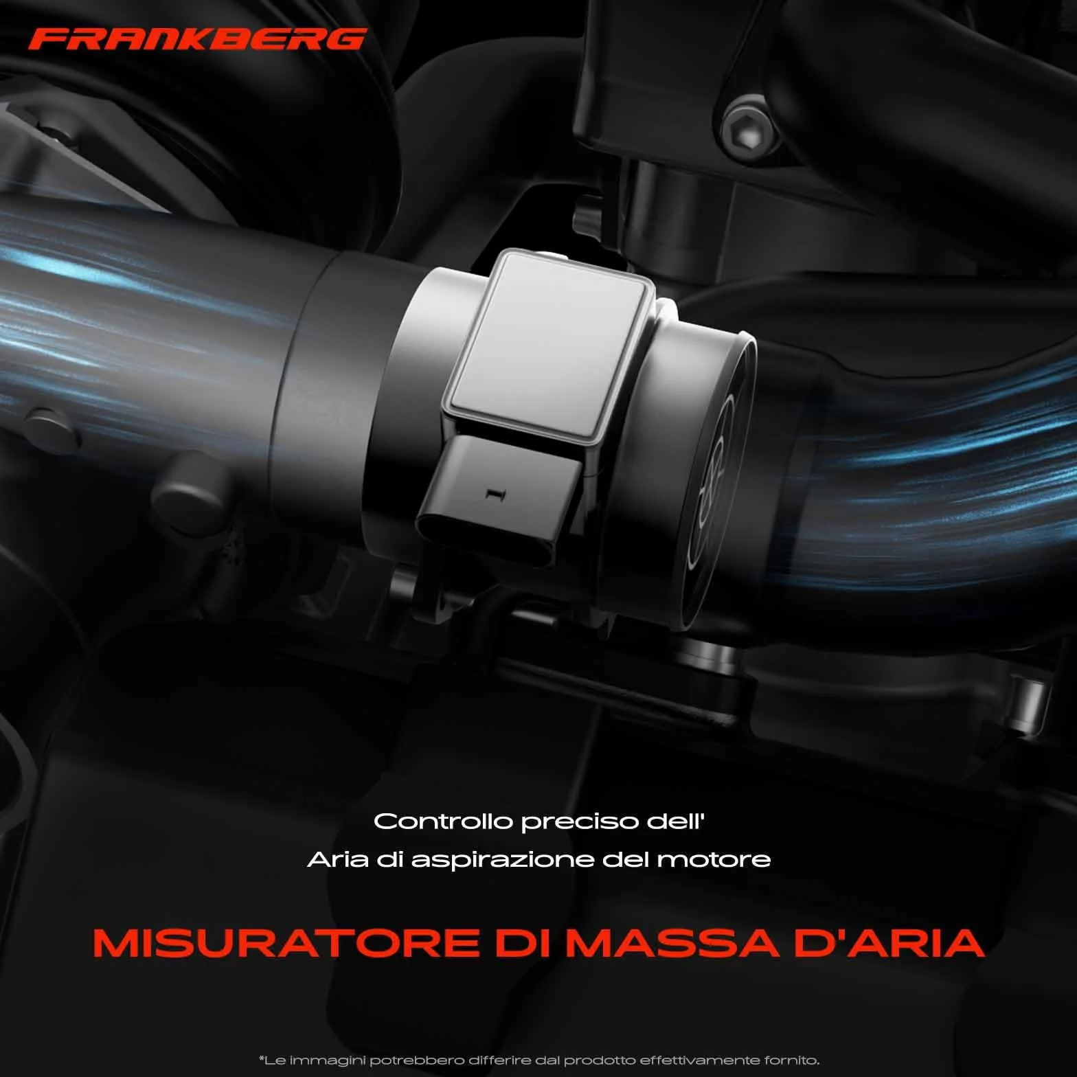 Frankberg Sensore aria aspirazione 5 poli Compatibile A.u.r.i.s Station Wagon E18 Yari.s P13 P9 Outlandel III GFW G.GW ZJ ZK ZL R.A.V 4 IV A4 22204-0T030
