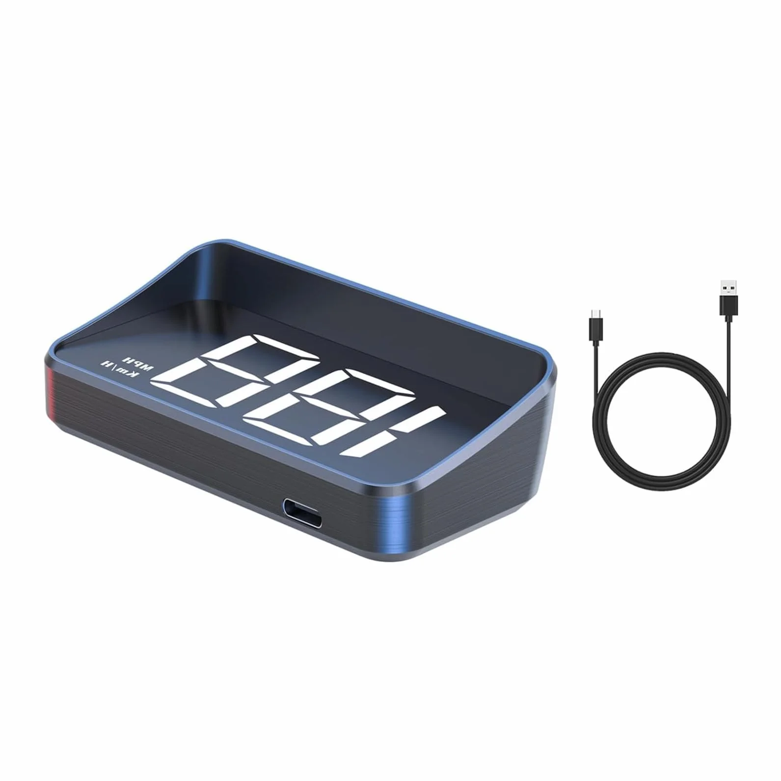 HUD Display velocità per Auto per Mini Cooper SE Convertible John Cooper Works Electric, Display Digitale velocità HUD Head-Up Display Tachimetro Digitale Head-Up Display,White