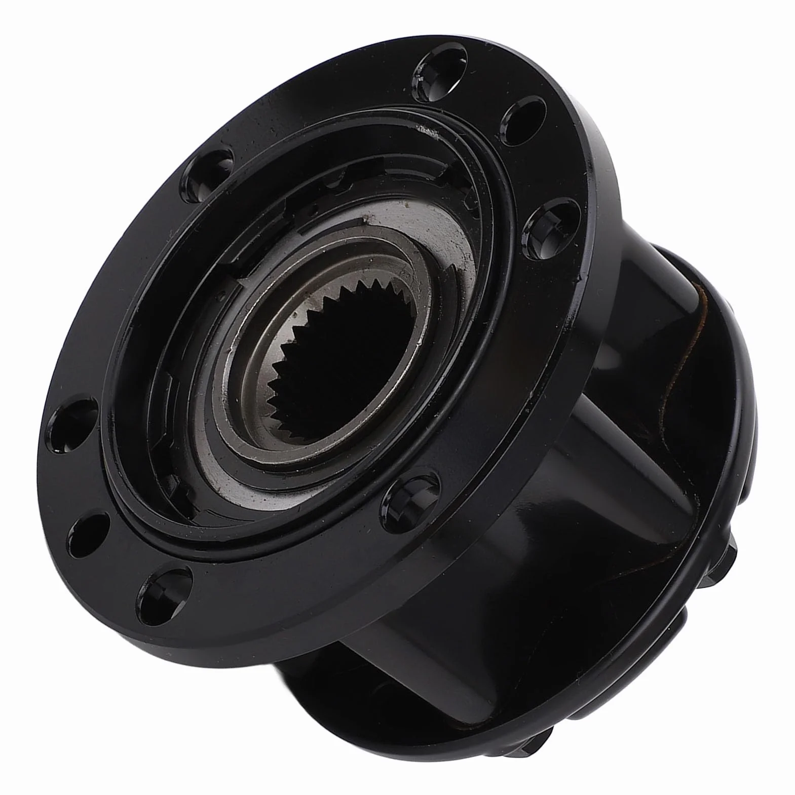 Gruppo con Bloccaggio Manuale, Blocco Ruota Anteriore con Lega, Adatto per SJ410 SJ413, Vitara, Geo Tracker, Grand Vitara, X-90, Set Completo con Mozzi Lato Conducente e Lato