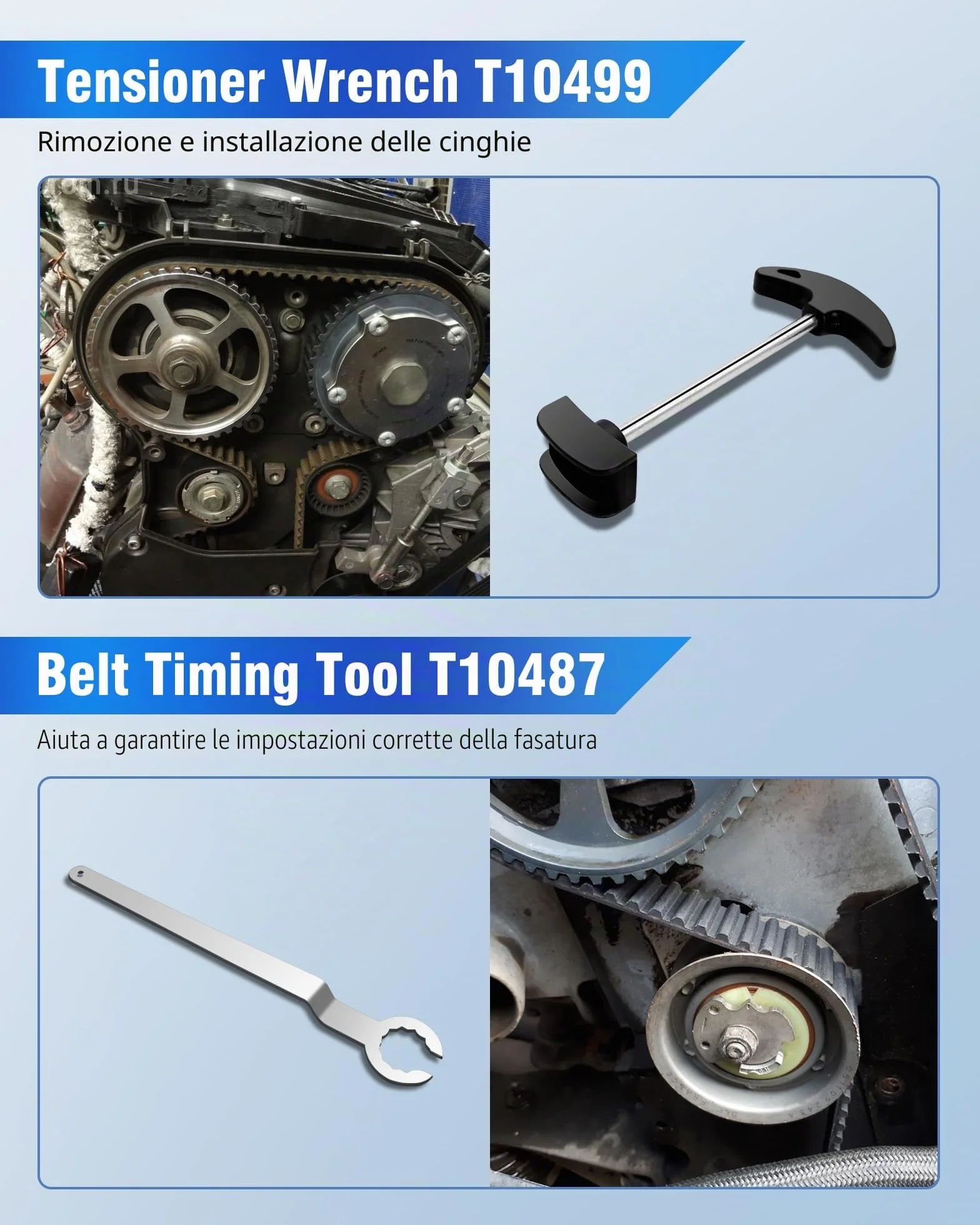 RUIZHI Kit Messa in Fase Compatibile con VAG EA211 - Albero a Camme e Gomiti Strumento di Fasatura per 1,0,1,2,1,4,1,6L | TSI FSI TFSI, per VW Jetta Skoda Seat Leon Santana Rangyi Sprint Bora