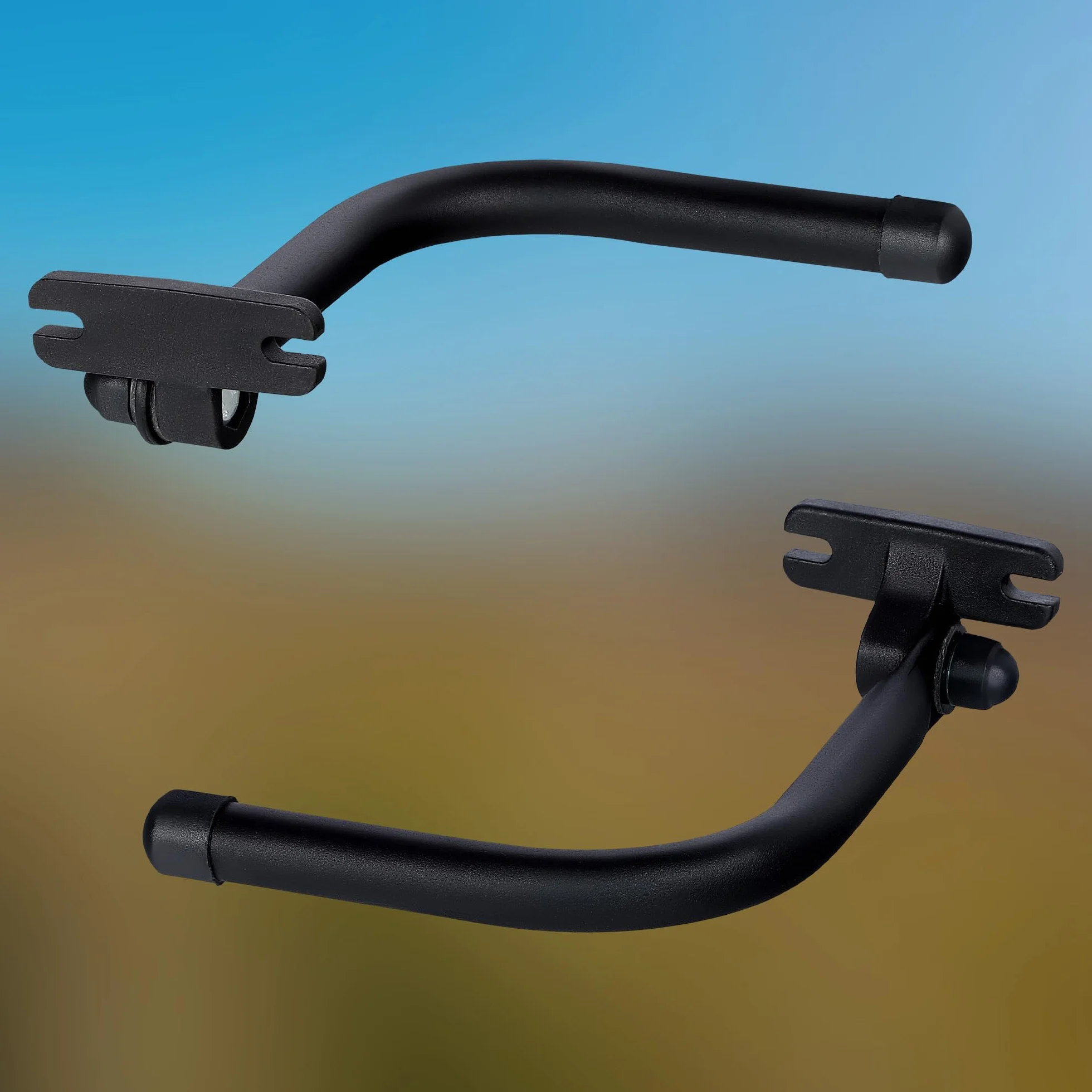 KOTARBAU® Specchietto Trattore Universale Esterno Nero Set da 2 Braccio