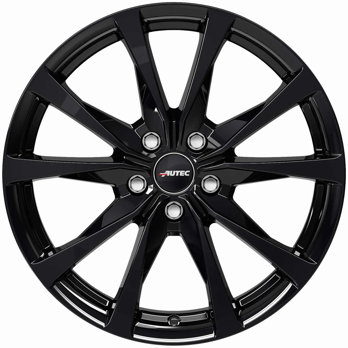 4x Cerchi AUTEC BRIXEN 6.5x16 ET41 5x112 Schwarz