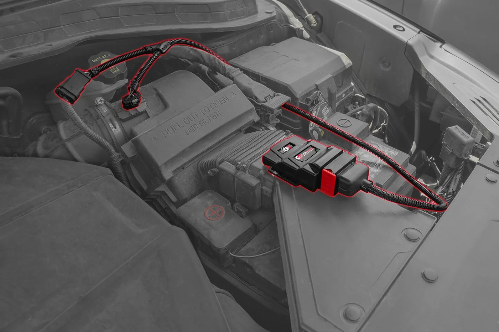 ChipPower Centralina Aggiuntiva CRS all'auto per Fiat 500 L 1.3 1.6 D Multijet 2007-2020 Tuningbox Plug&Drive Adatto Chip Tuning con Presa Individuale Diesel