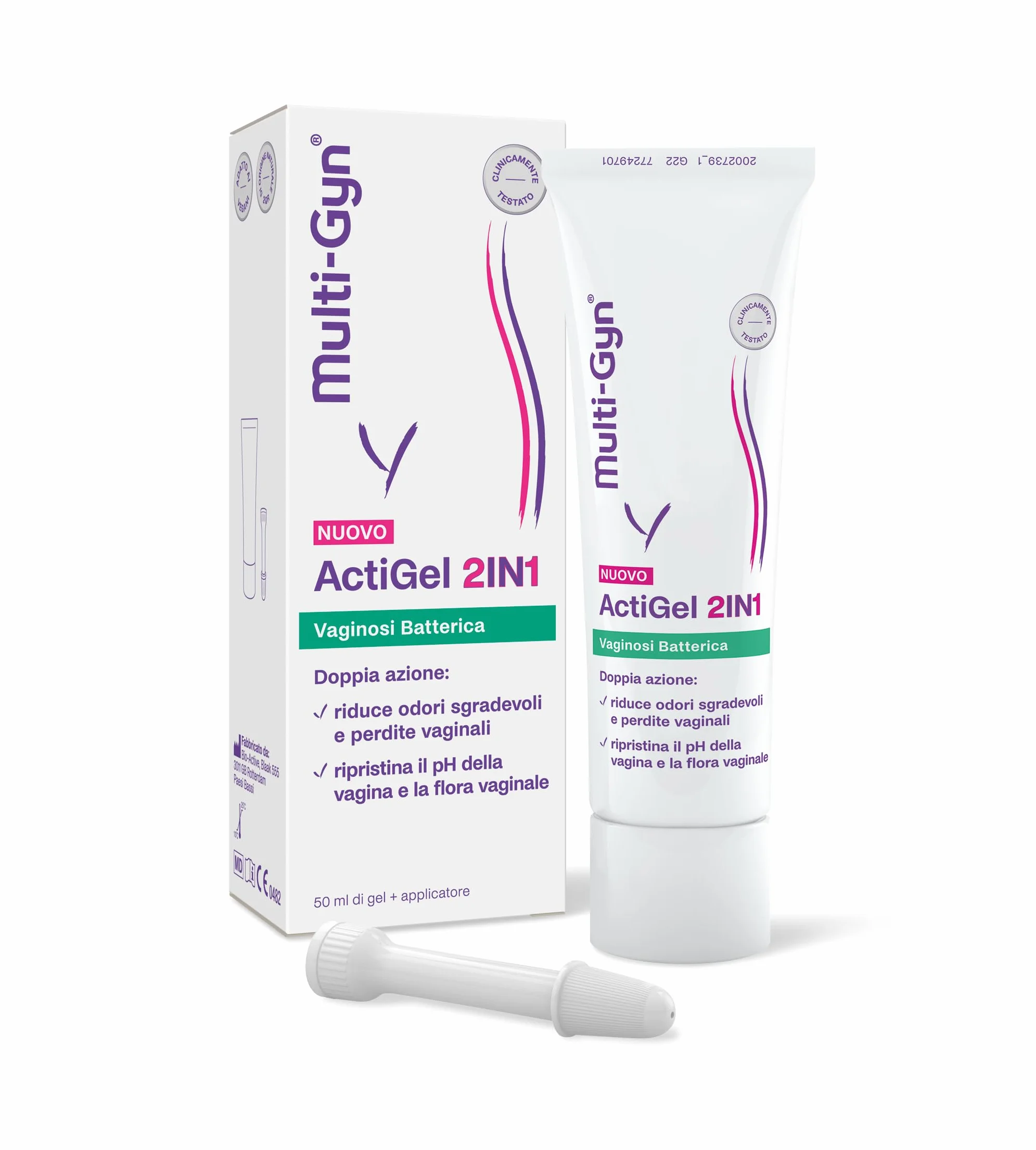 Multi-gyn ActiGel 2-in-1 trattamento vaginosi batterica 50 ml + applicatore