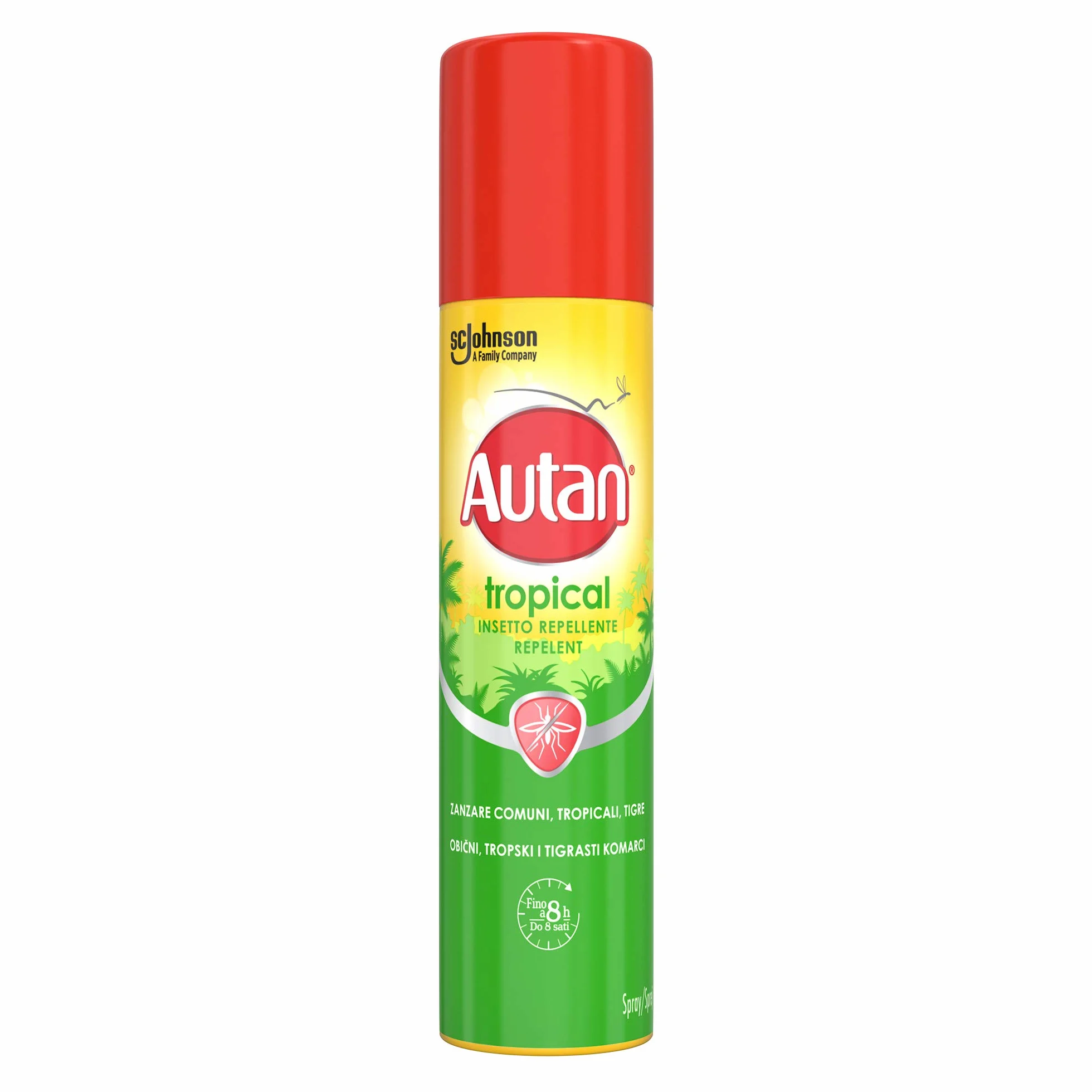 Autan Tropical Spray Repellente Insetti Antizanzare 100 ml