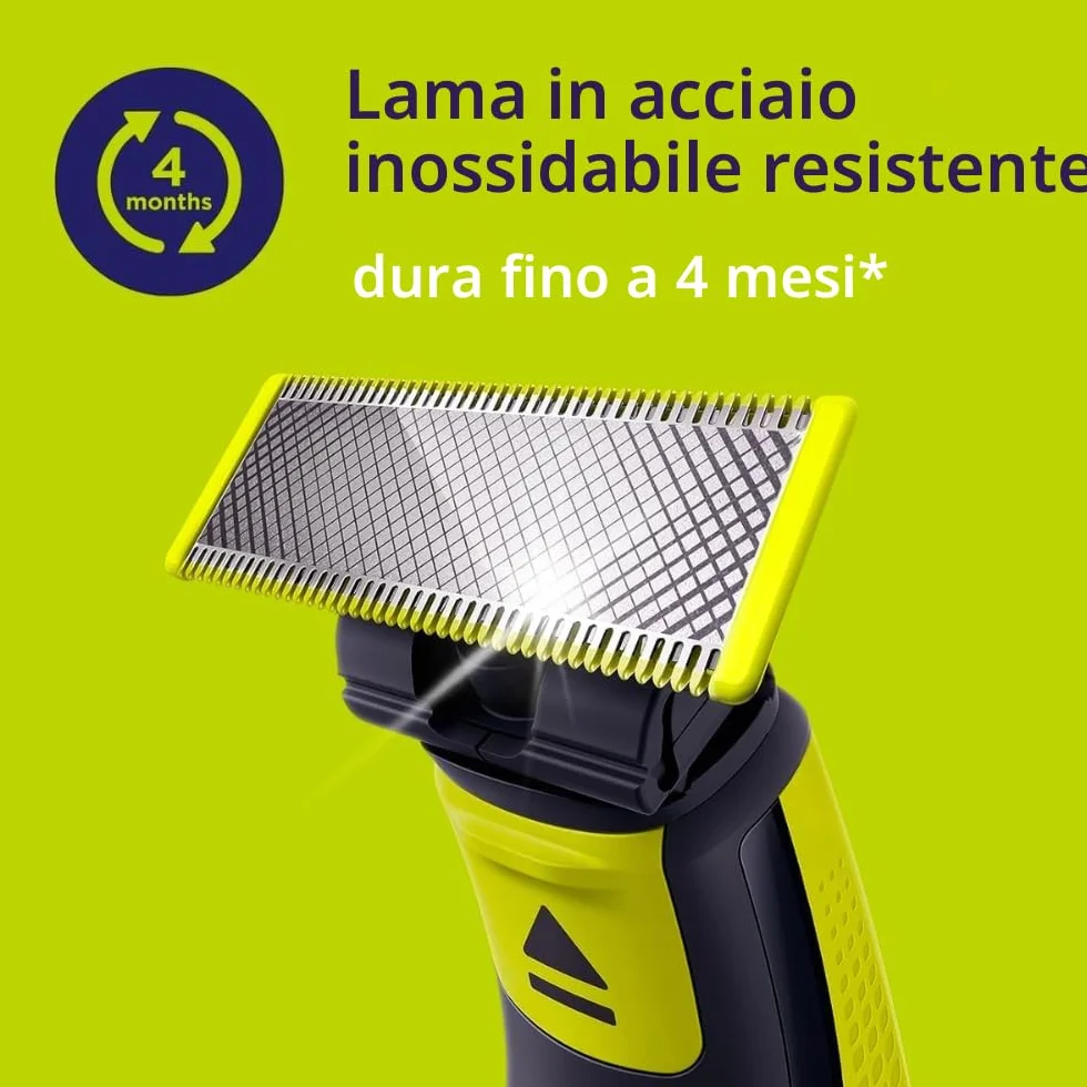 Philips Norelco OneBlade QP240/50 Testina per Rasatura Accessorio per Rasoio Elettrico