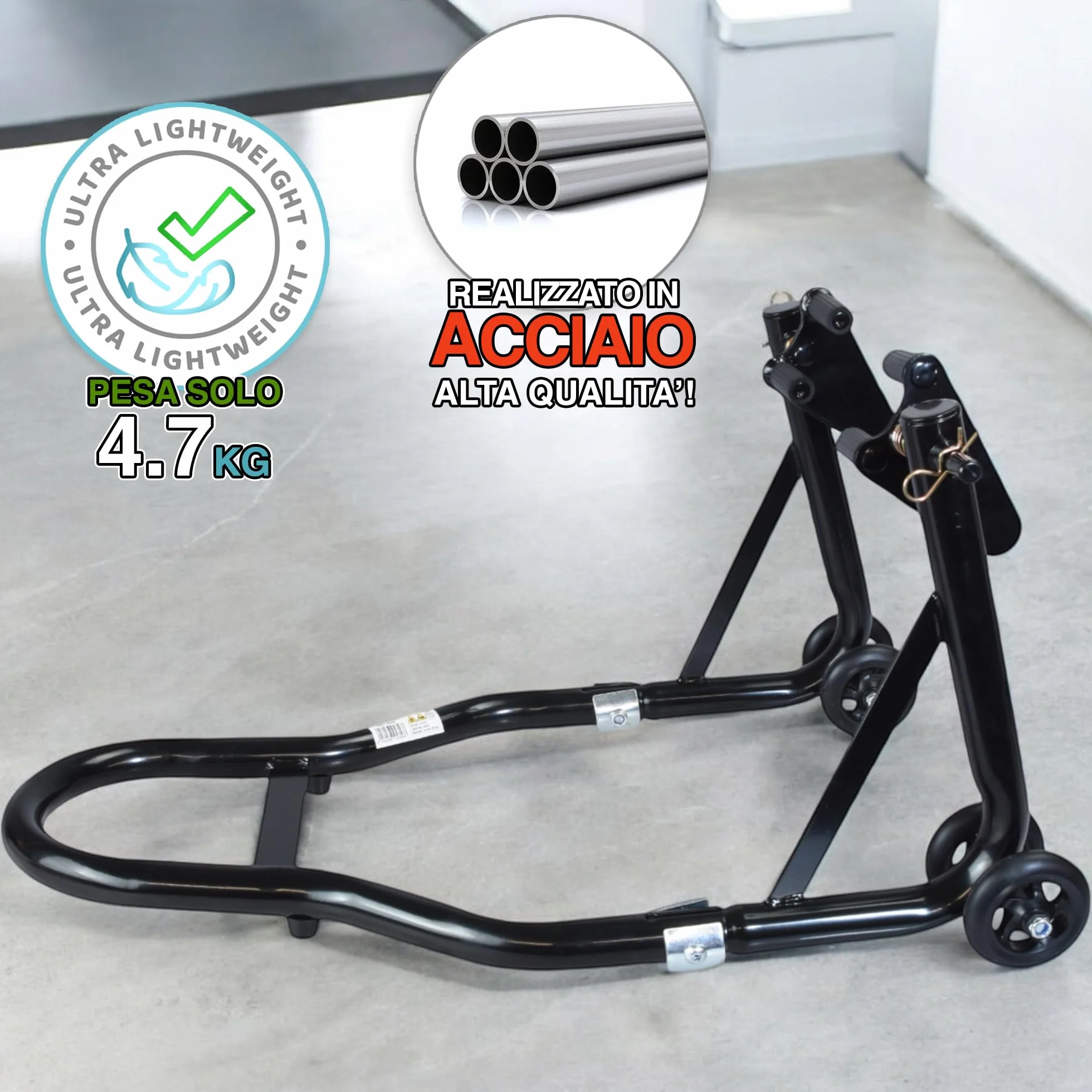 ALZA Sollevatore Moto Anteriore per Pista Garage Superbike Naked