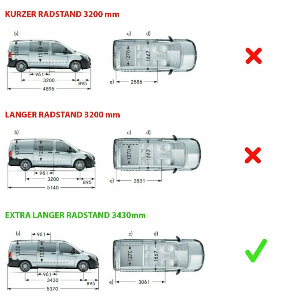 per Porta Scorrevole Doppia Vito W447 Classe V 2014+ L3 di Lunga Lunghezza,cromata a 8 Pezzi, Strisce di finestre in Acciaio Inossidabile,