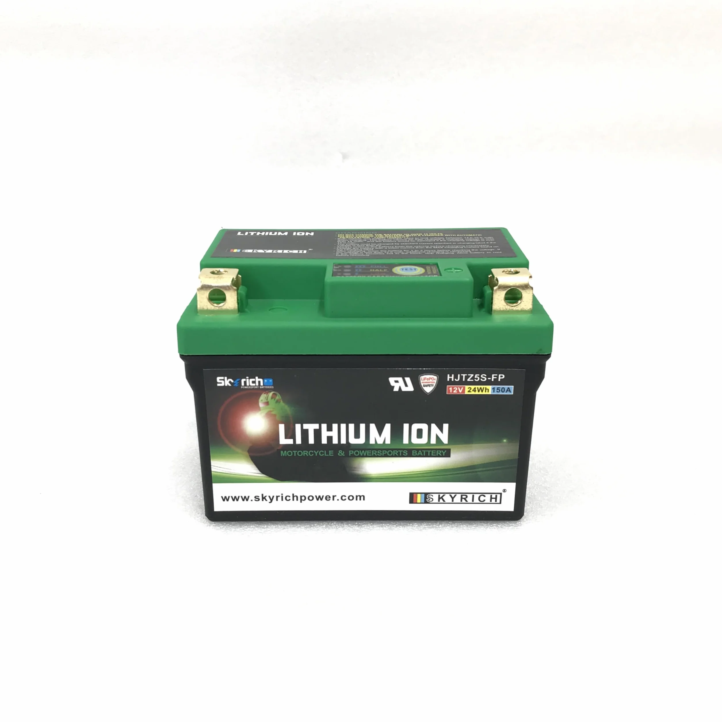 Skyrich HJTZ5S-FP Batteria ricaricabile industriale Litio 12 V 24 Wh 120 A