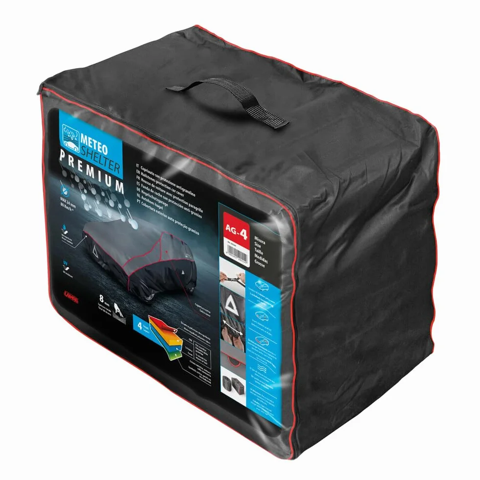 Lampa 20244 Meteo Shelter Premium, copriauto con Protezione antigrandine - AG-4 - cm 160x180x450