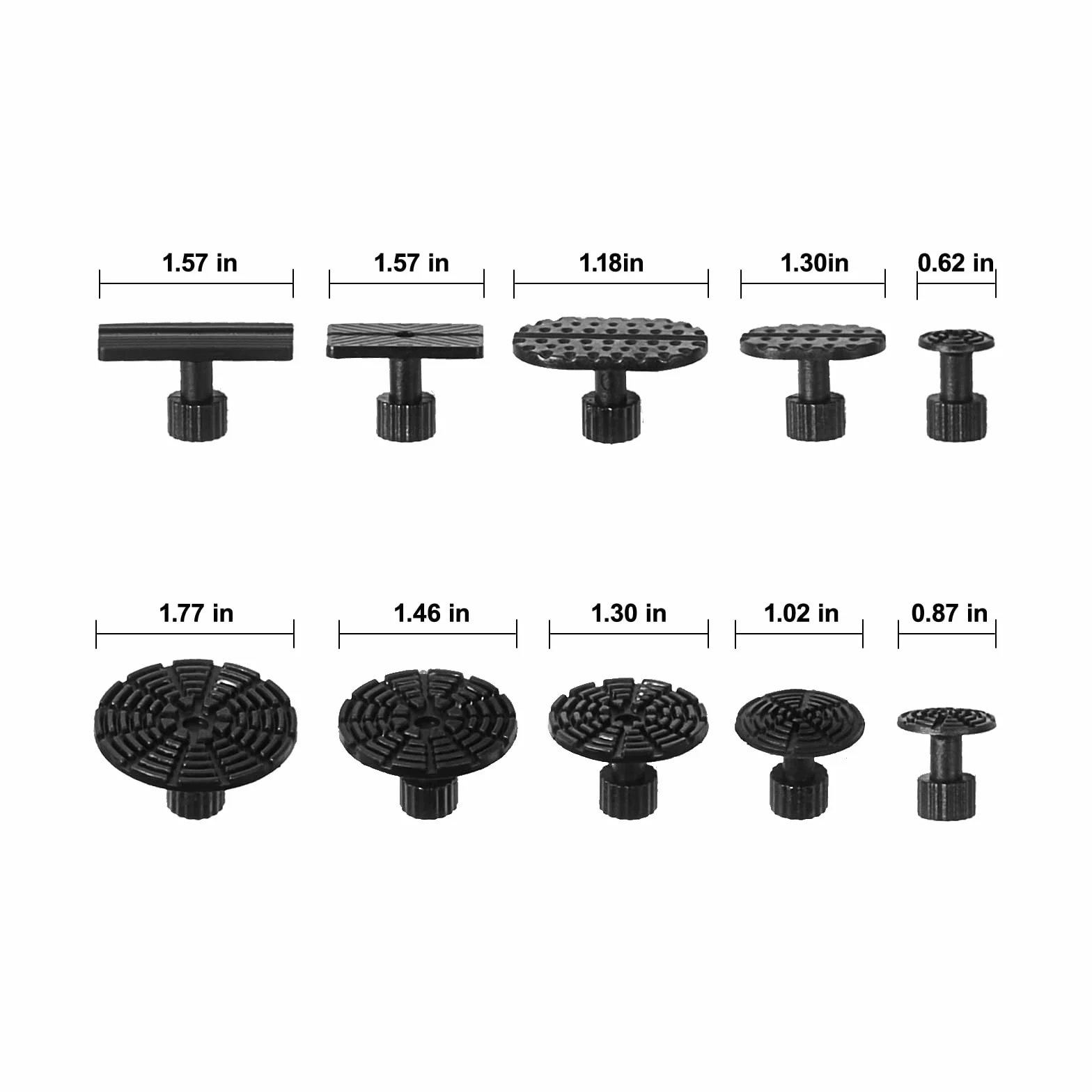 VEVOR Kit 69 Pezzi Strumento Riparazione Ammaccature Ponte Potenza 20 W per Carrozzeria Auto