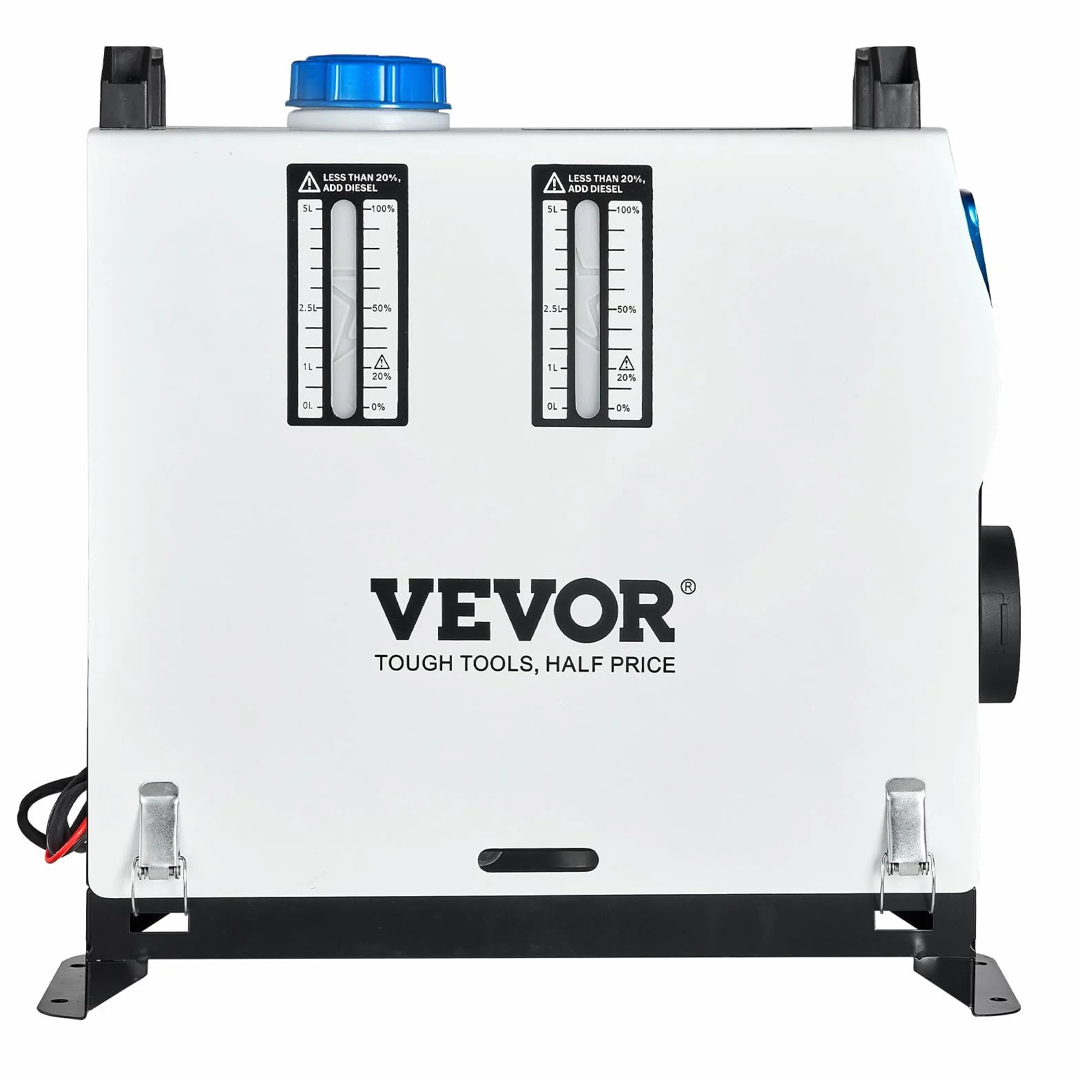 VEVOR Riscaldatore ad Aria Diesel 12V, Riscaldatore di Parcheggio, Riscaldatore per Camion 8KW all in One Interruttore Schermo LCD, Riscaldamento da Parcheggio, Air Heater Diesel 12V 8KW