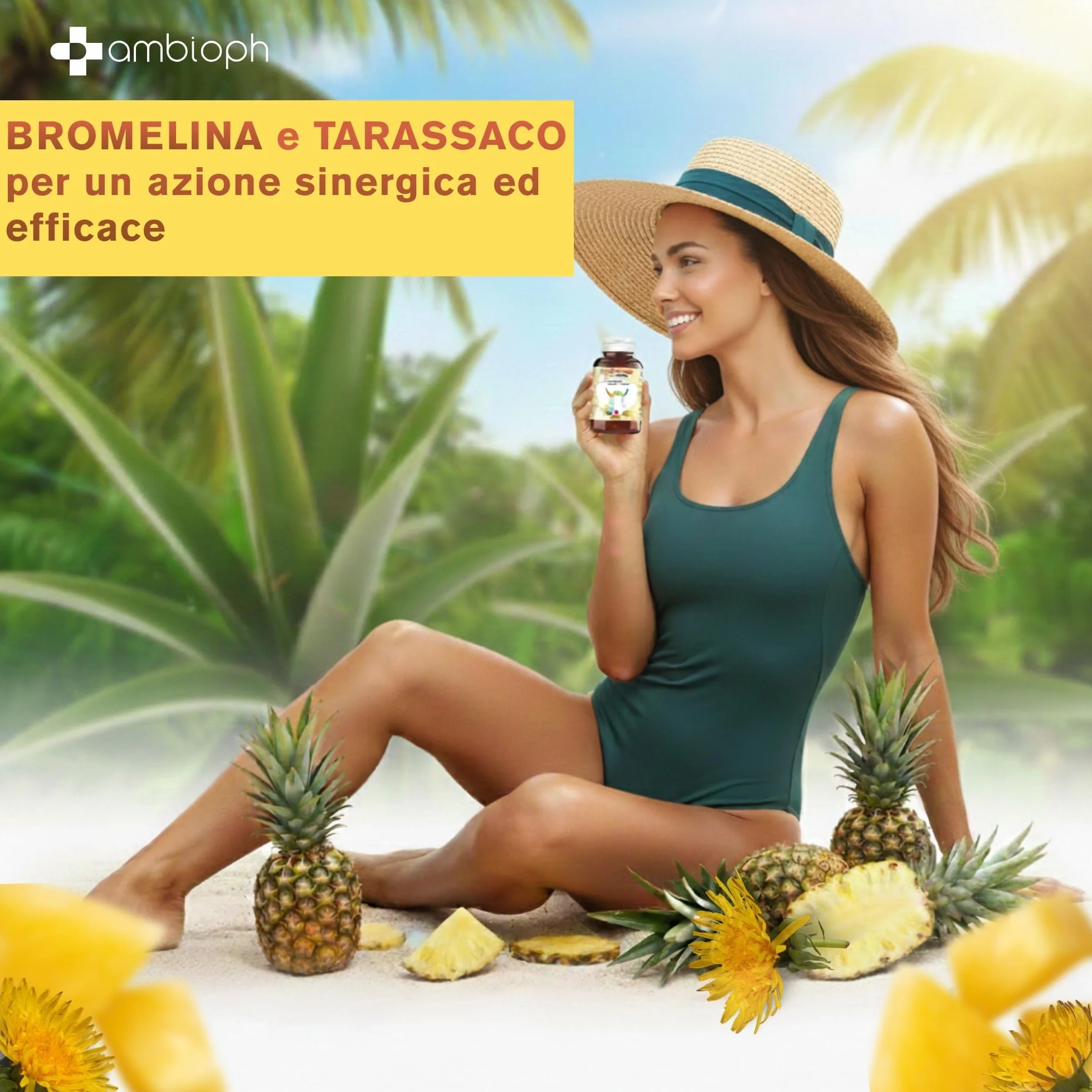 Bromelina Forte 5000 Gdu Purissima Alta Concentrazione Con Tarassaco 120 Compresse ImmunoSTRONG