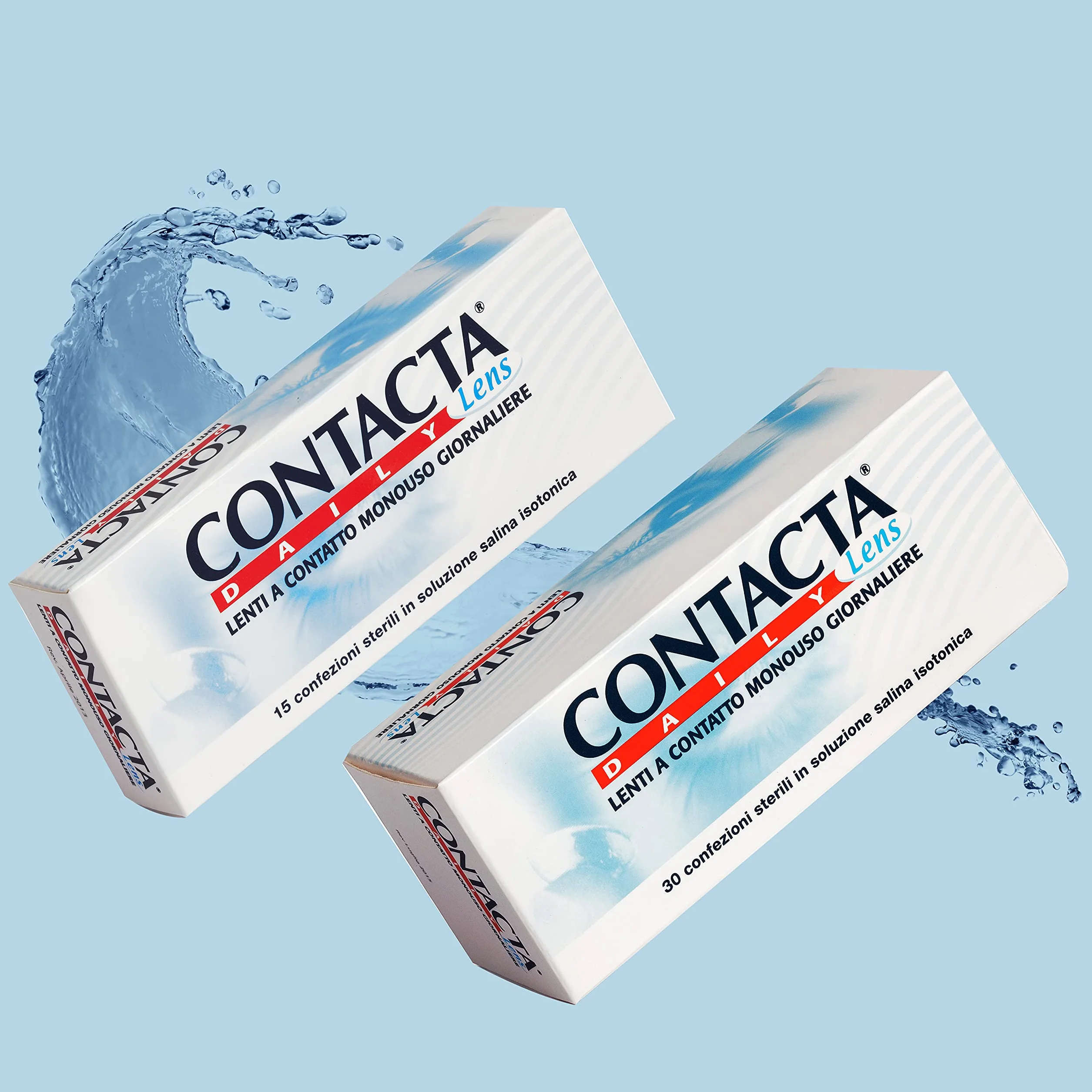 Contacta Daily Lens 30 Lenti a Contatto Giornaliere per Miopia -2,50 Confezione da 30