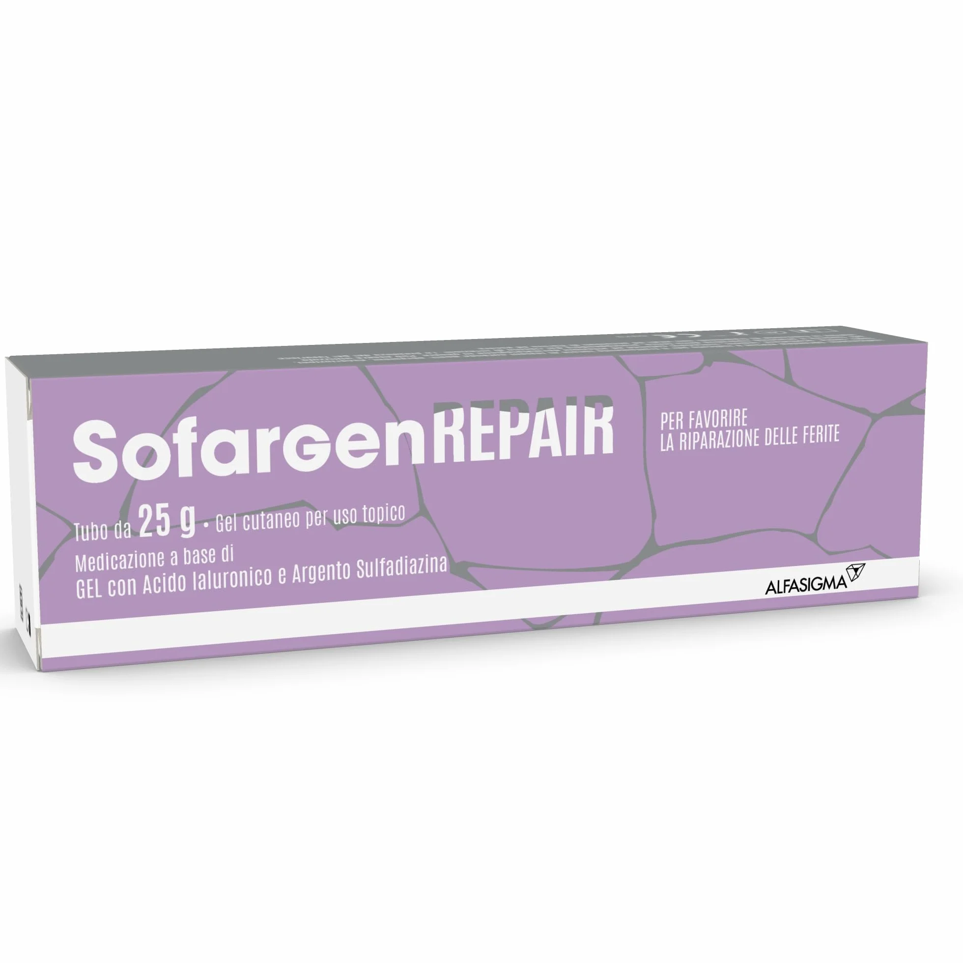 Sofargen Repair żel z kwasem hialuronowym i sulfadiazyną srebra 25 ml