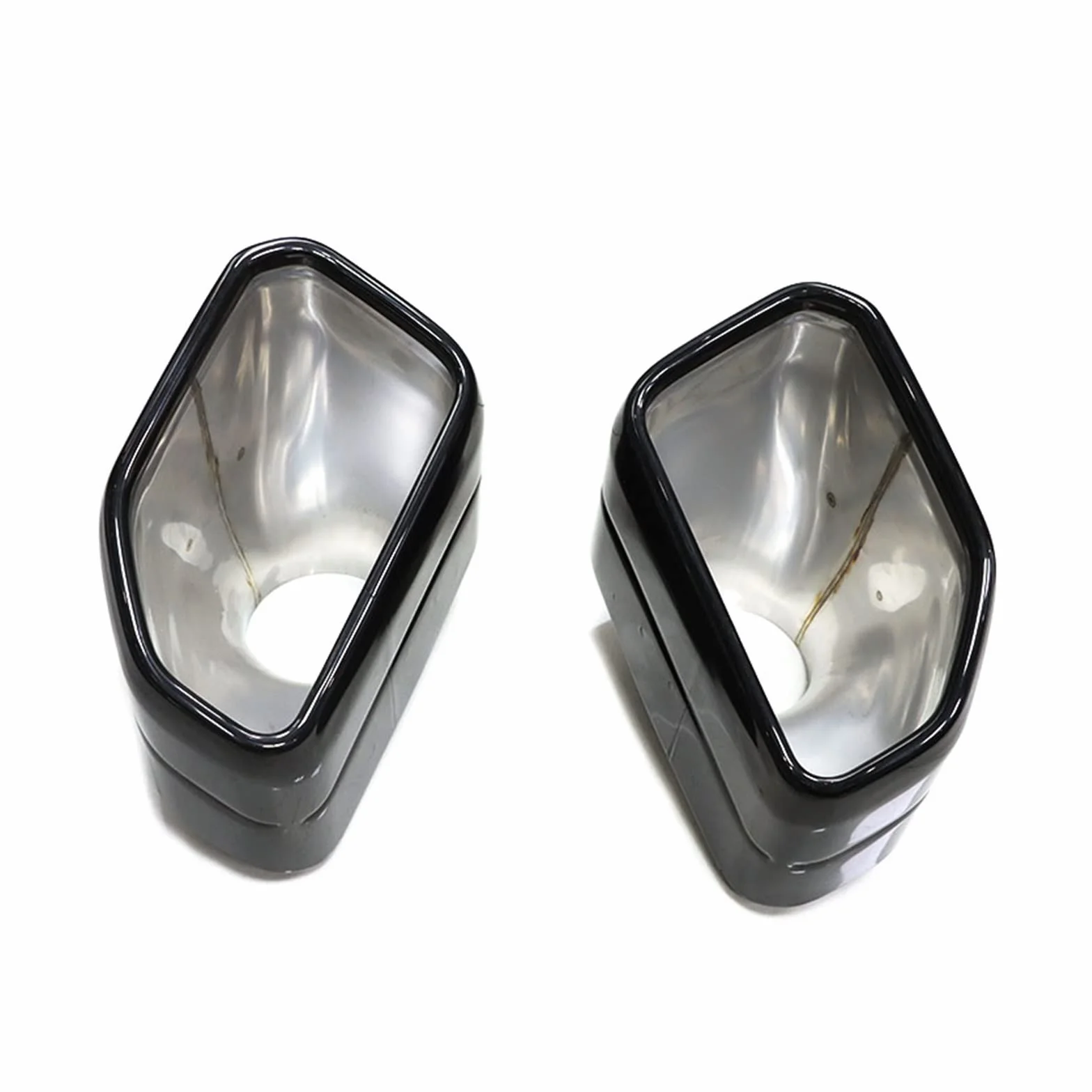 Terminale Di Scarico Per BMW X3 G01 X4 G02 30i 2022 Tubo Scarico Quadrato Nero Suggerimenti Per Marmitta Scarico Per Saldatura Ugello X Series Terminali Scarico Per Auto(Colore:Nero)