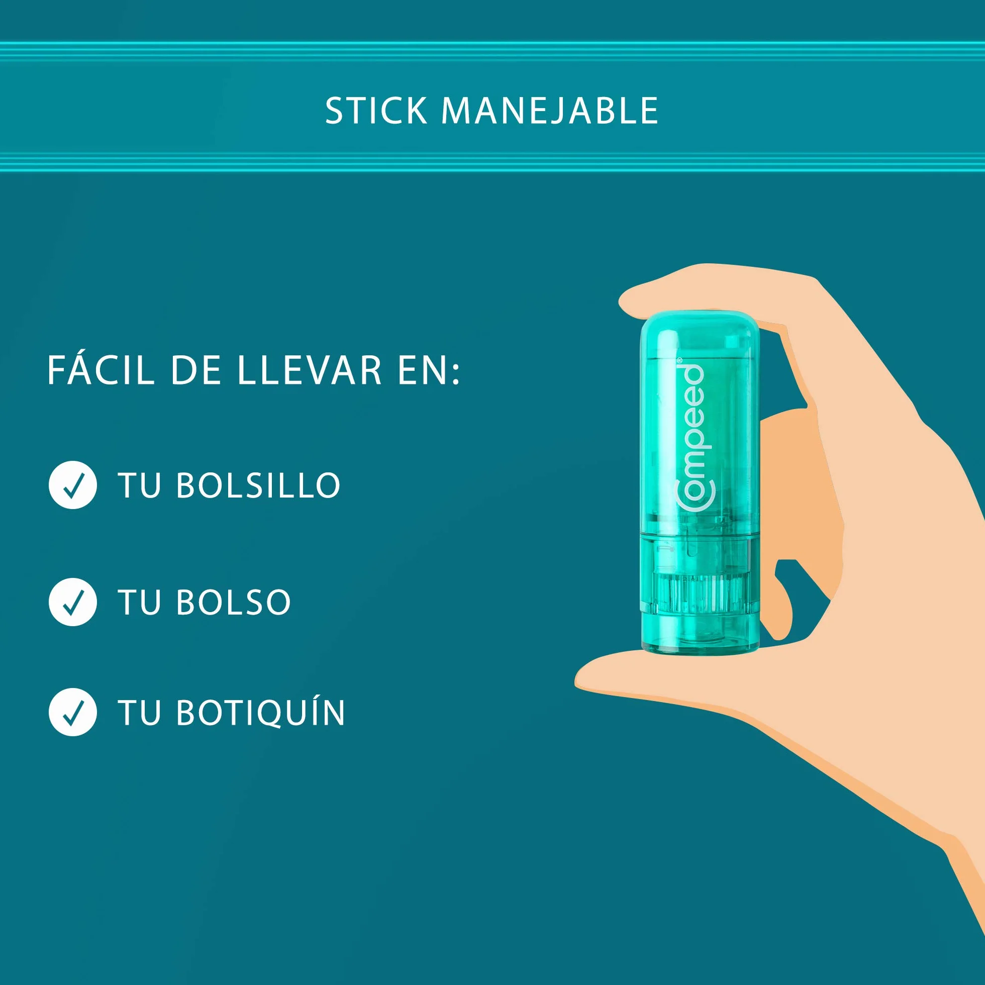 Compeed Stick Anti-Fricción 8 Uds