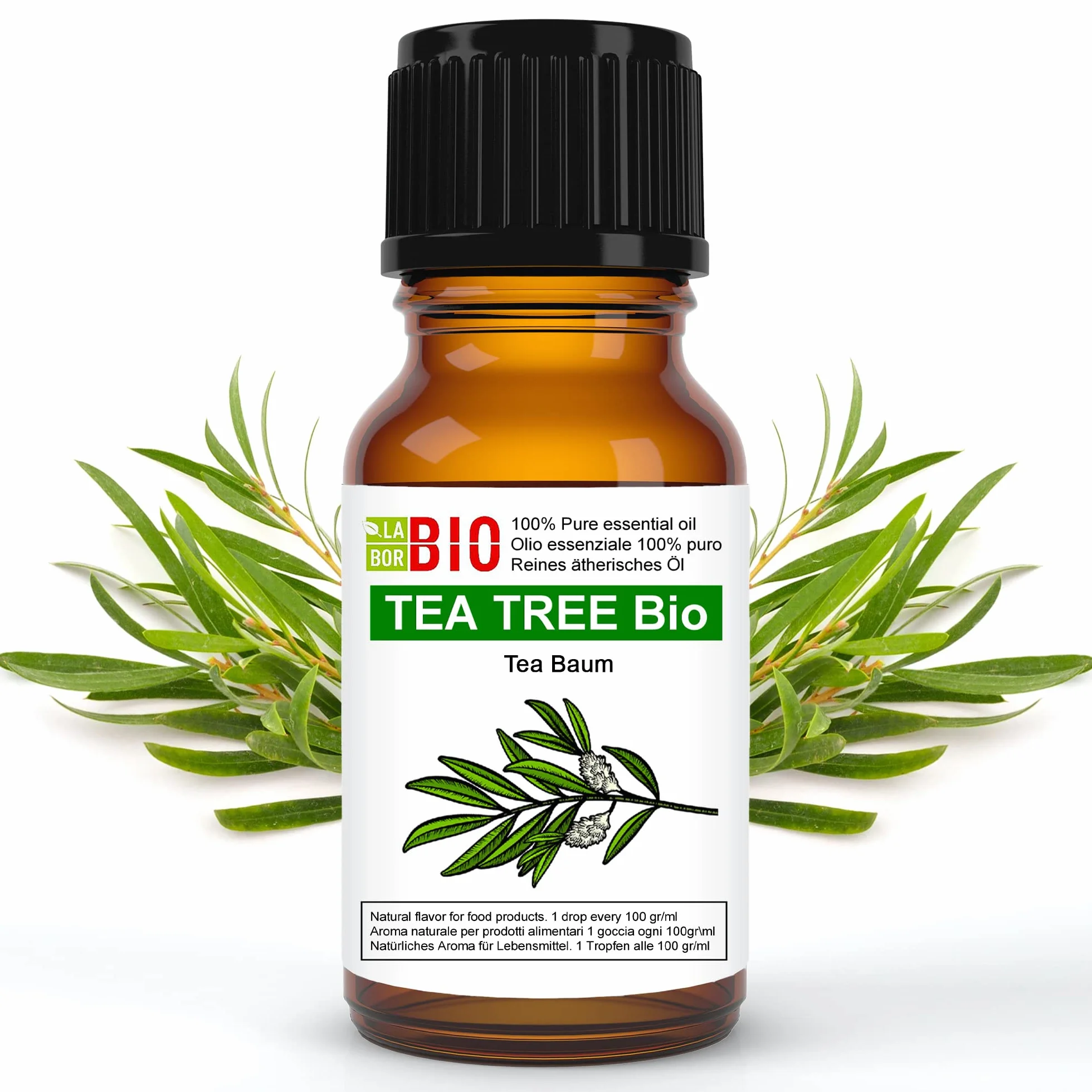 Tea Tree Bio Olio Essenziale 100% Puro 30 ml - Laborbio