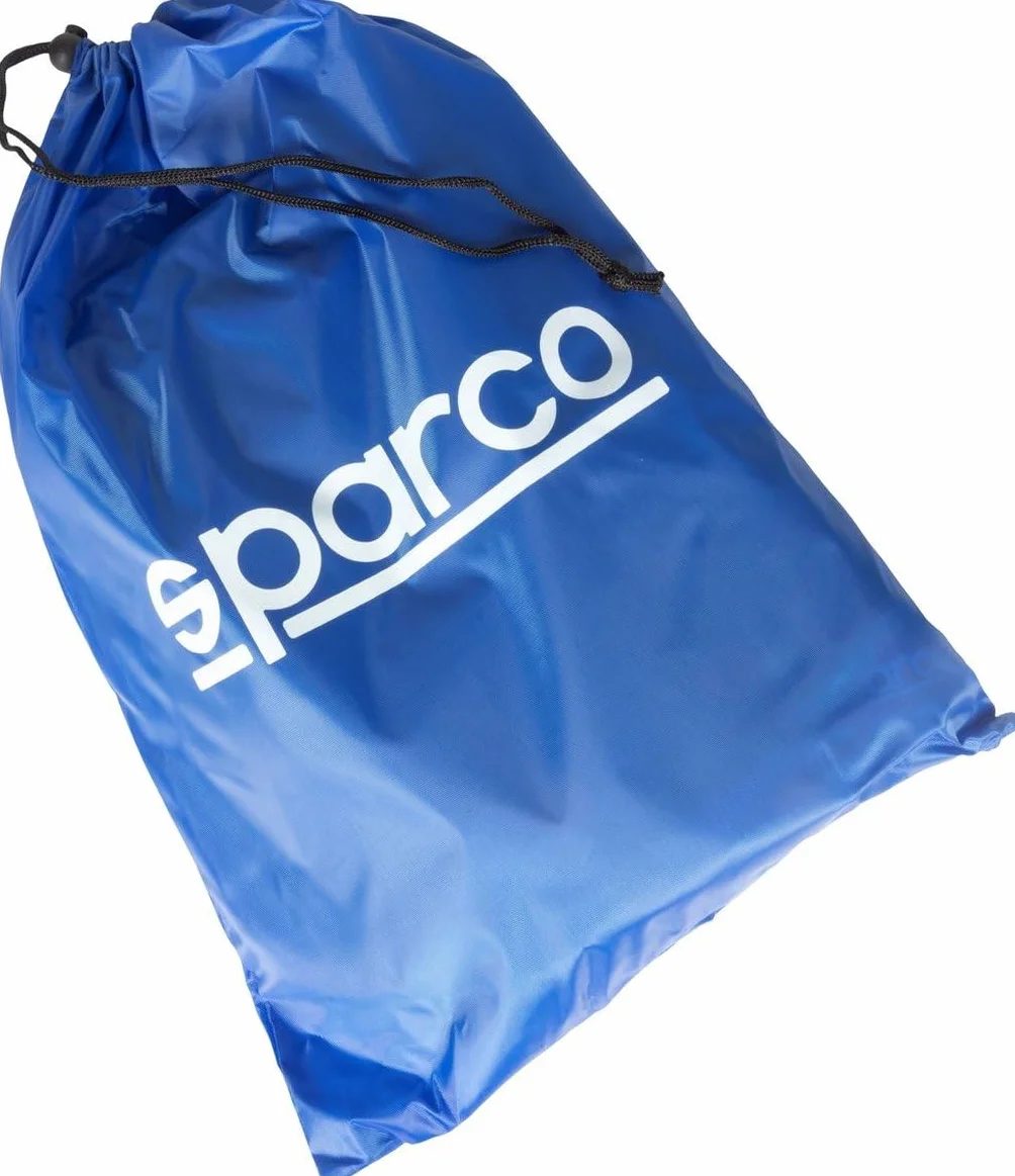 Sparco Set Di 2 Calze Da Neve In Tessuto Nero - Taglia M - Facili Da Montare, Silenziose, Massima Aderenza Su Strada