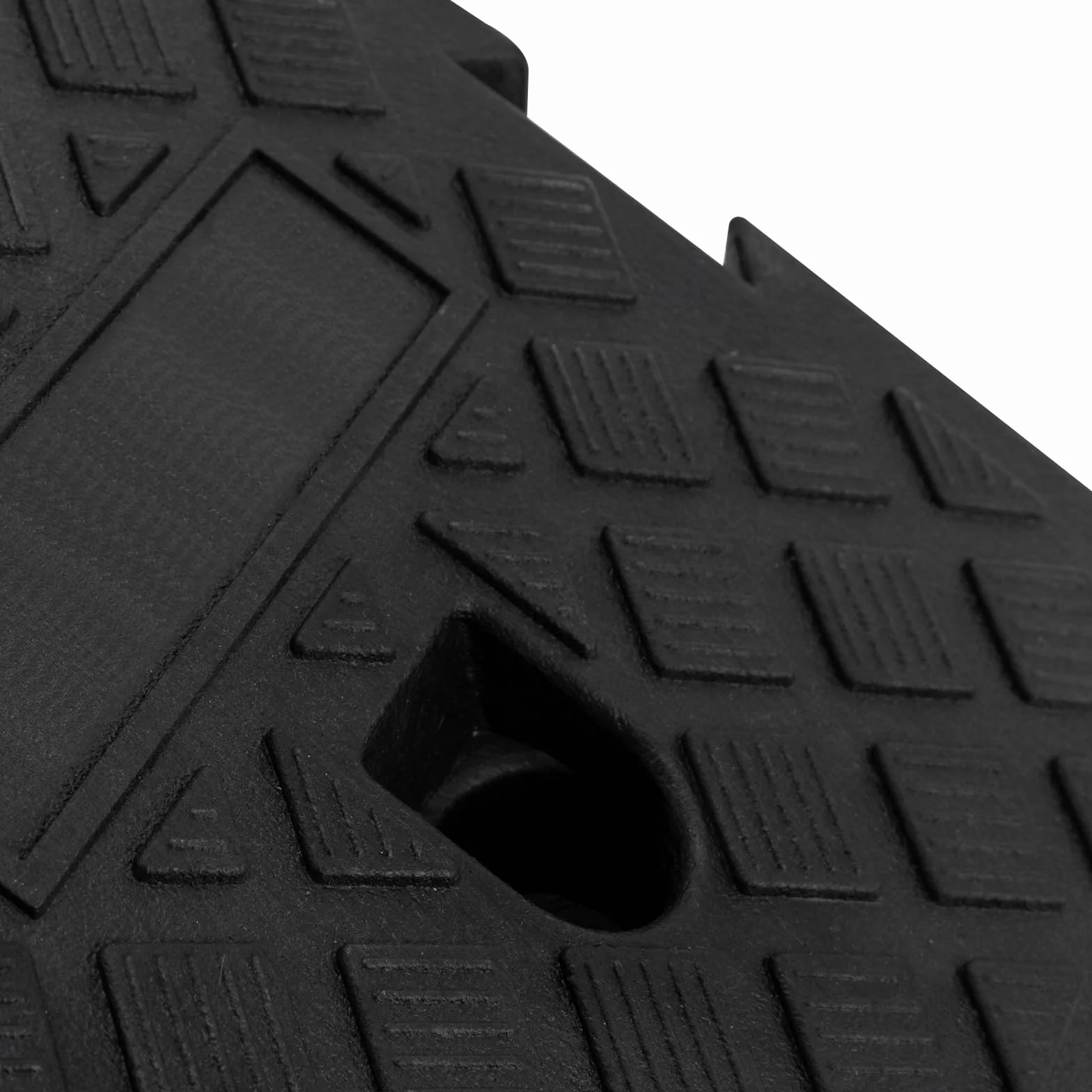 2 rampe di carico in plastica per carichi pesanti, rampa per officine automobilistiche con collegamento a pulsante, rampa portatile in plastica antiscivolo per vie, ingressi commerciali e capannoni