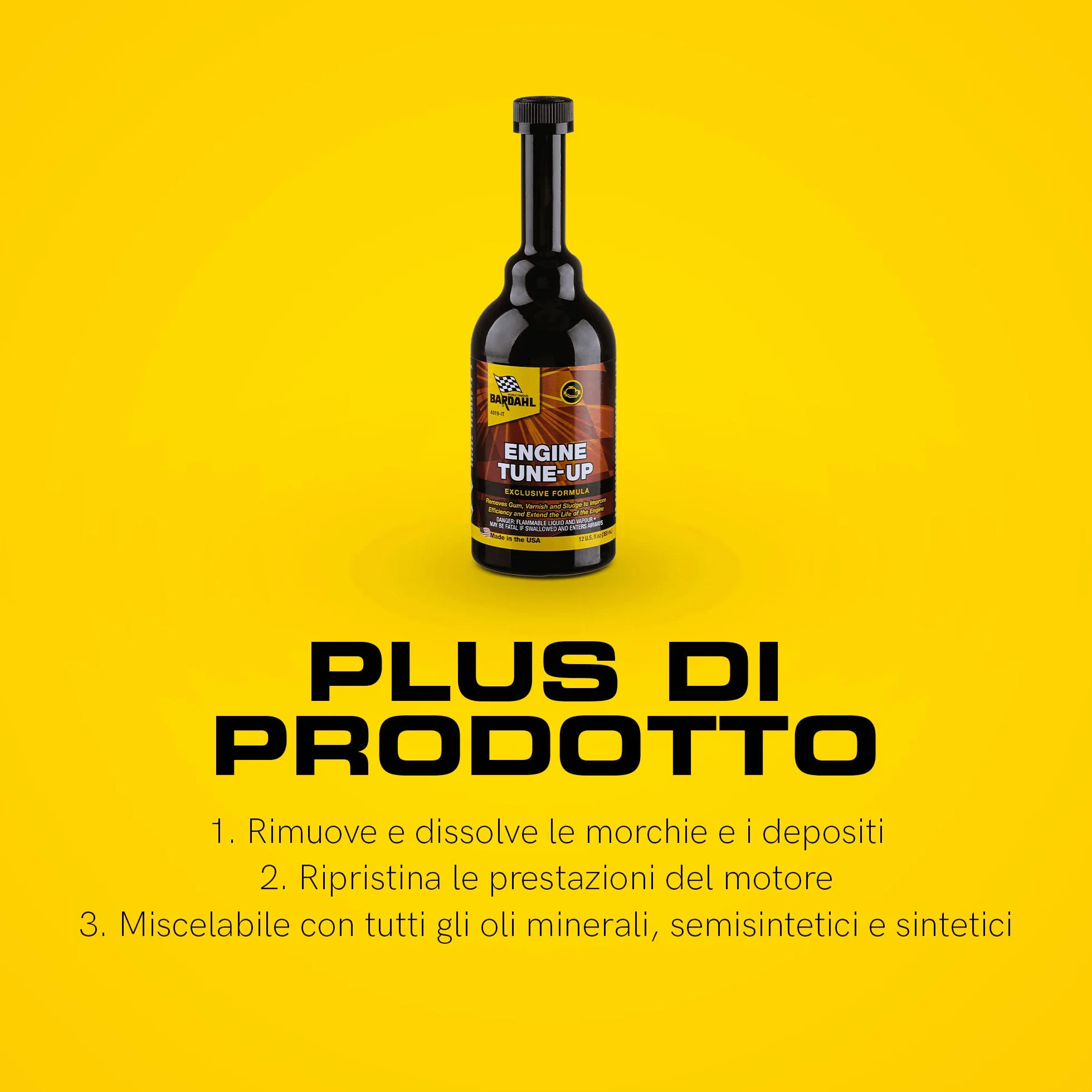 Bardahl Additivo Engine Tune Up Pulizia Propulsore 355ml