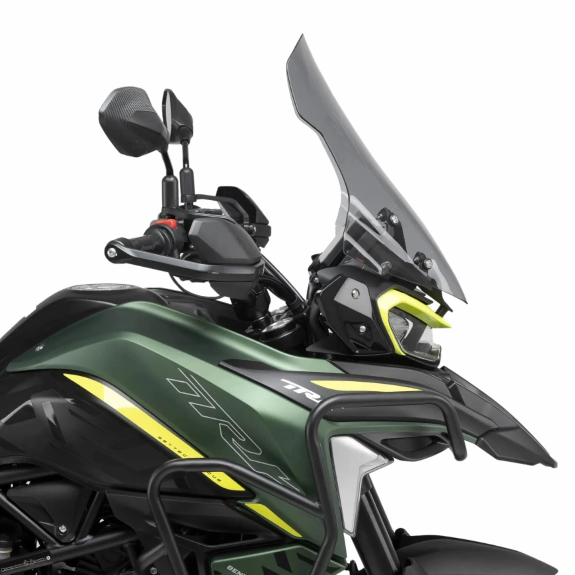 Cupolino Parabrezza Plexiglass JD9 TOURING Fume Chiaro COMPATIBILE CON BENELLI TRK 702/702 X 2023-2026