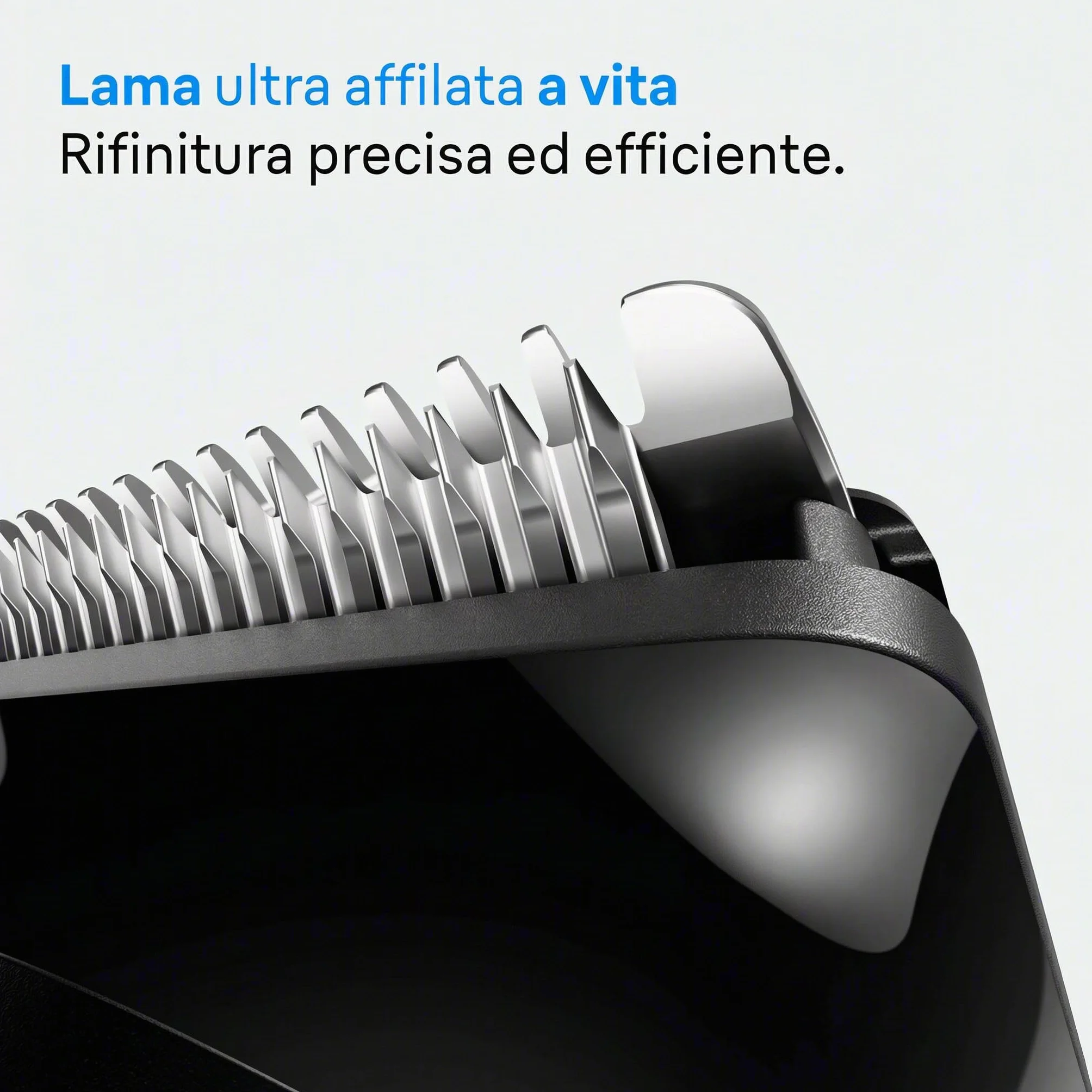 Braun Series 3 All-in-One Rifinitore Rasoio Elettrico Barba e Capelli 11in1 Lama Ultra Affilata 14 Lunghezze 50 Minuti Autonomia Aio3565 Grigio