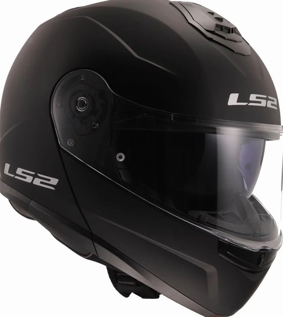 LS2, Casco Moto Modulare STROBE II Matt Black, M