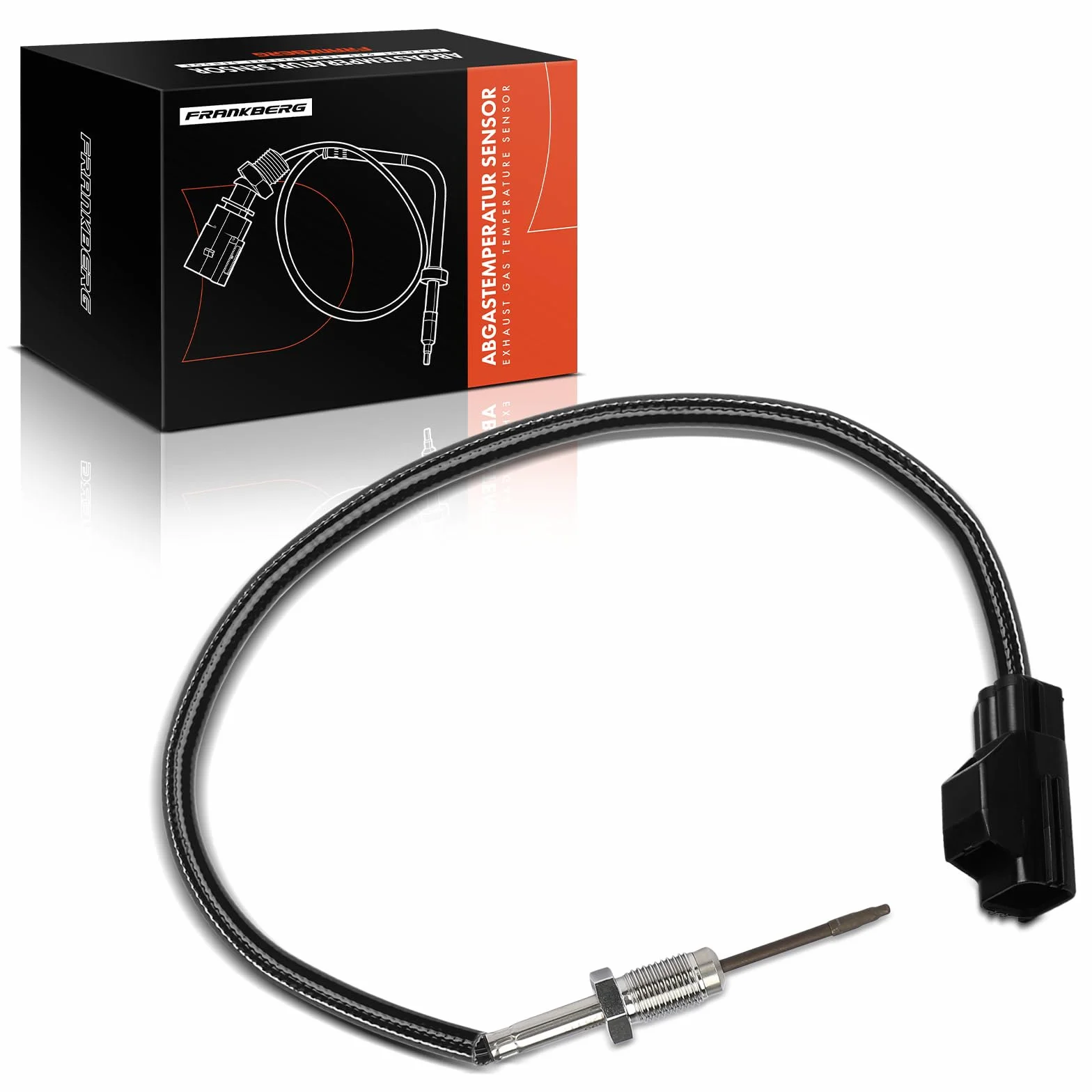 Frankberg Sensore temperatura gas di scarico Compatibile Focus III Turnier Tourneo Connect C-Max II