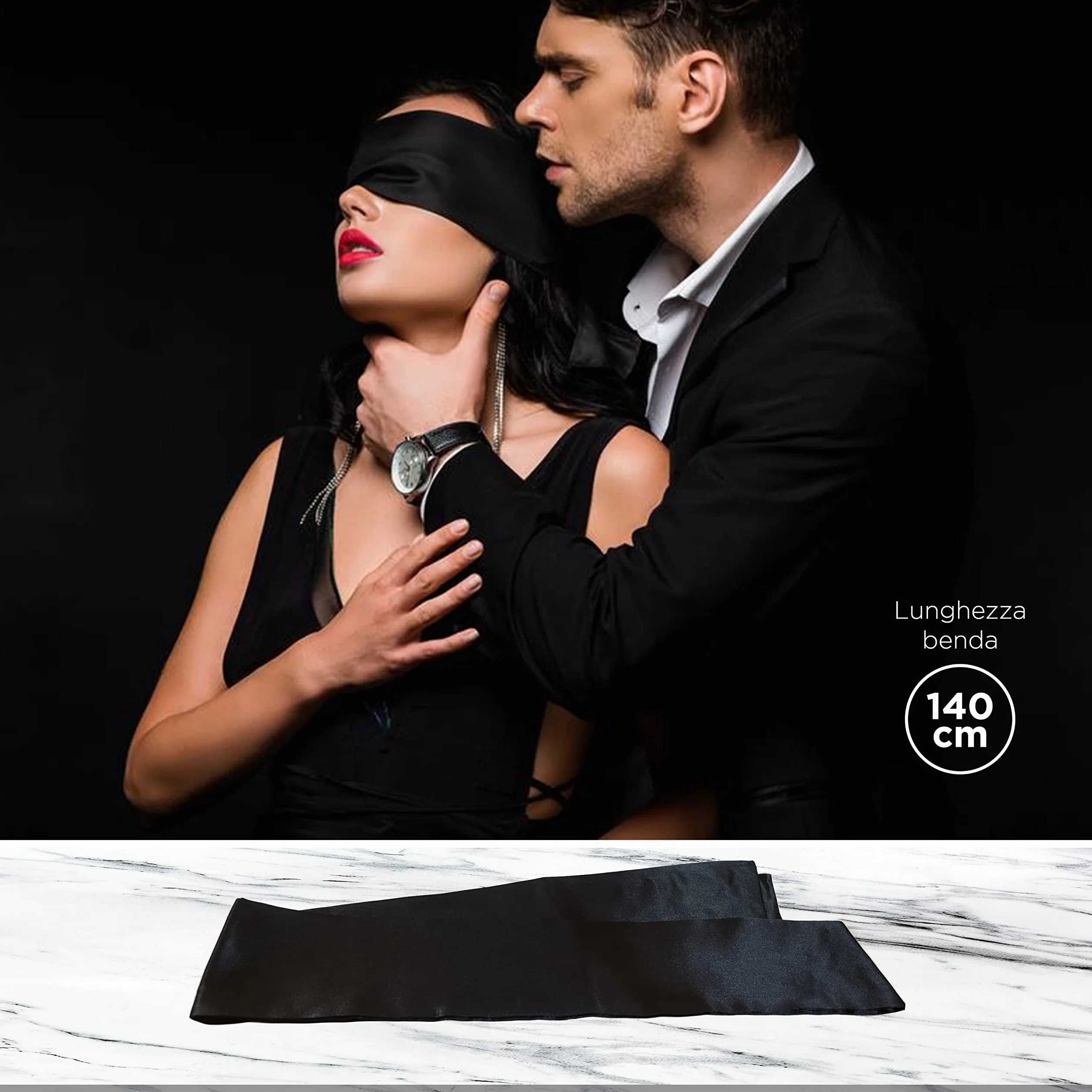 Manette Regolabili in Ecopelle per Coppie, Accessorio Elegante per Intimità, Giochi Erotici