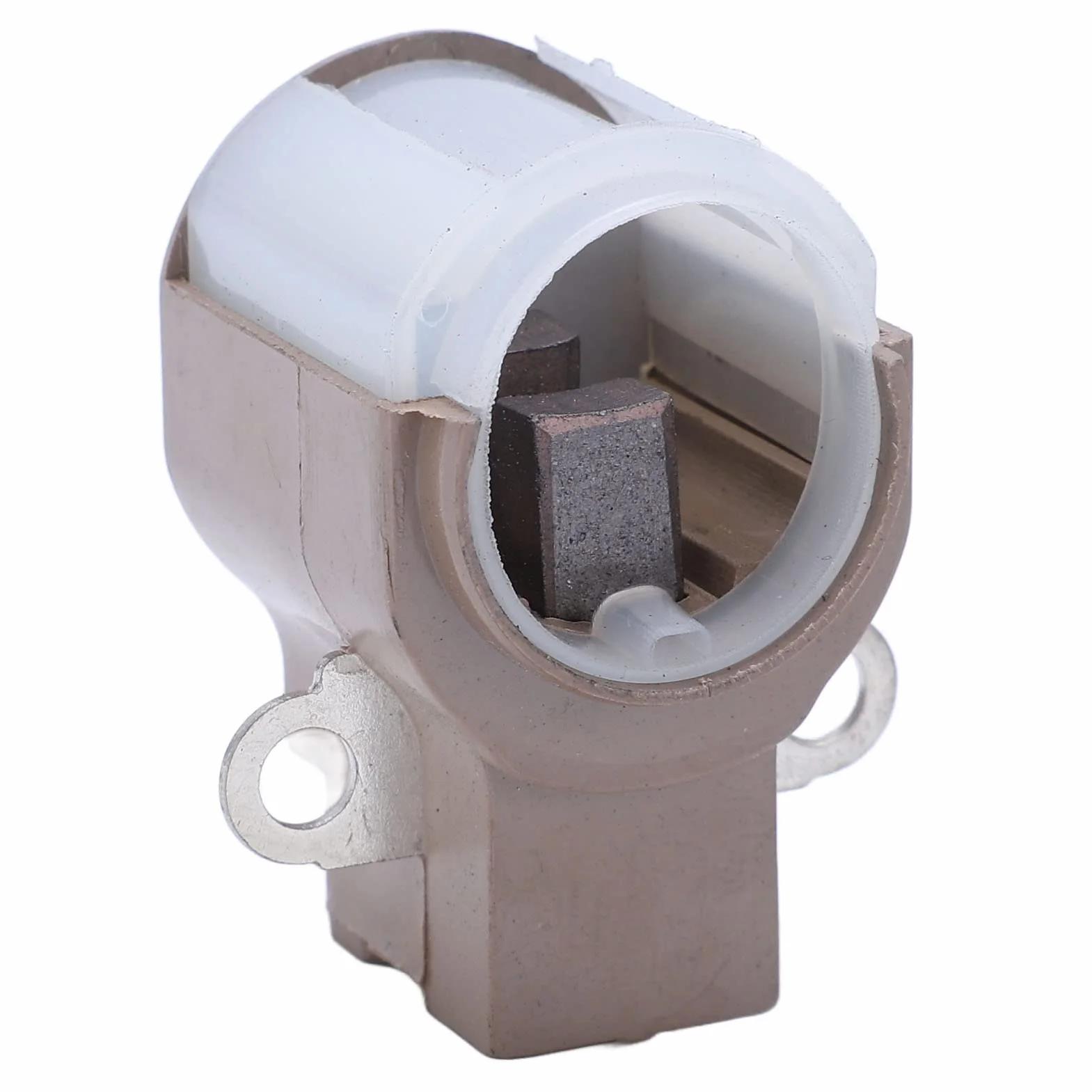 Portaspazzole Alternatore, Kit di Riparazione Alternatore, Kit di Ricostruzione Spazzole Alternatore in Lega di Alluminio per 021620‑2530 021620‑2720, 31105 PD1 034