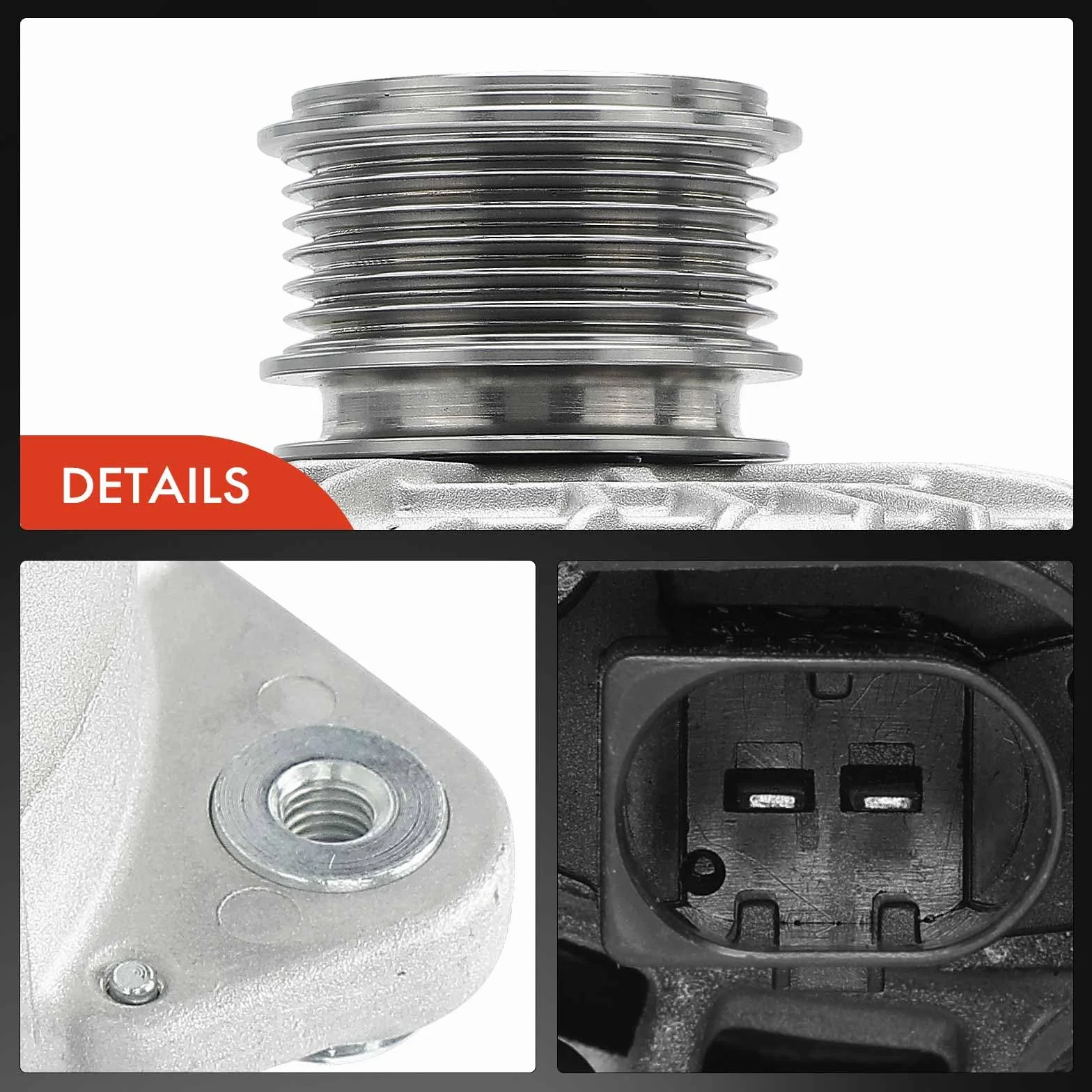 Frankberg Alternatore Generatore Compatibile con Polo 6C1 6R1 1.4L Polo 6C1 6R1 1.2L Golf VI 5K1 1.6L Golf VI Variante AJ5 1.6L T.o.u.r.a.n 1T3 2.0L Replace# 0986081160
