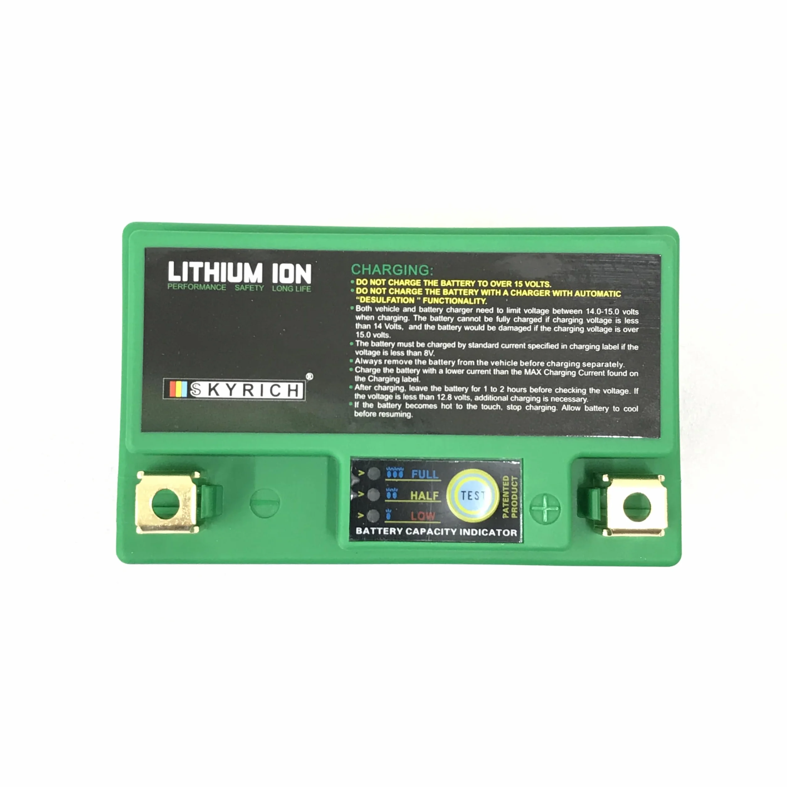 Skyrich HJTZ5S-FP Batteria ricaricabile industriale Litio 12 V 24 Wh 120 A