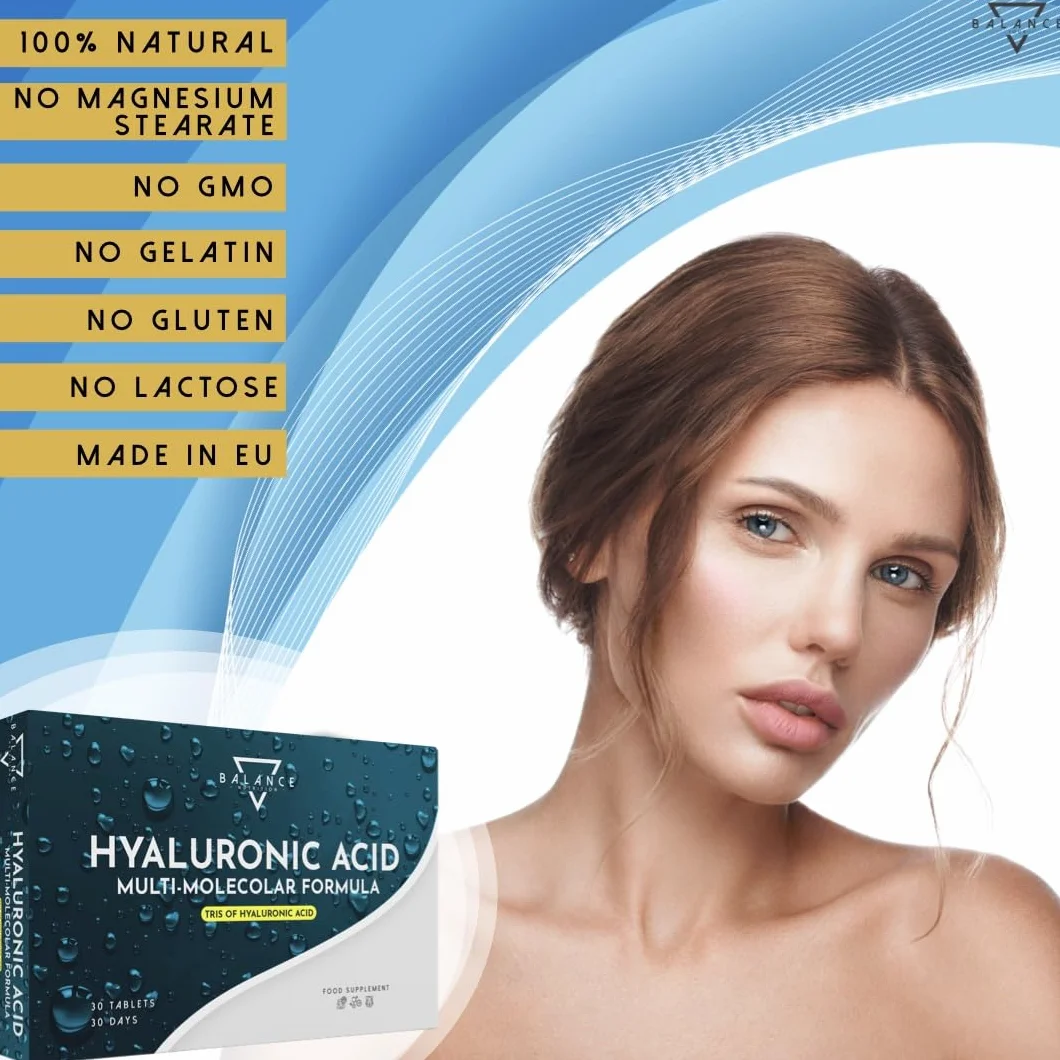 Acido Ialuronico Capsule 30 Capsule Vegetali Formula Multimolecolare Alti Dosaggi
