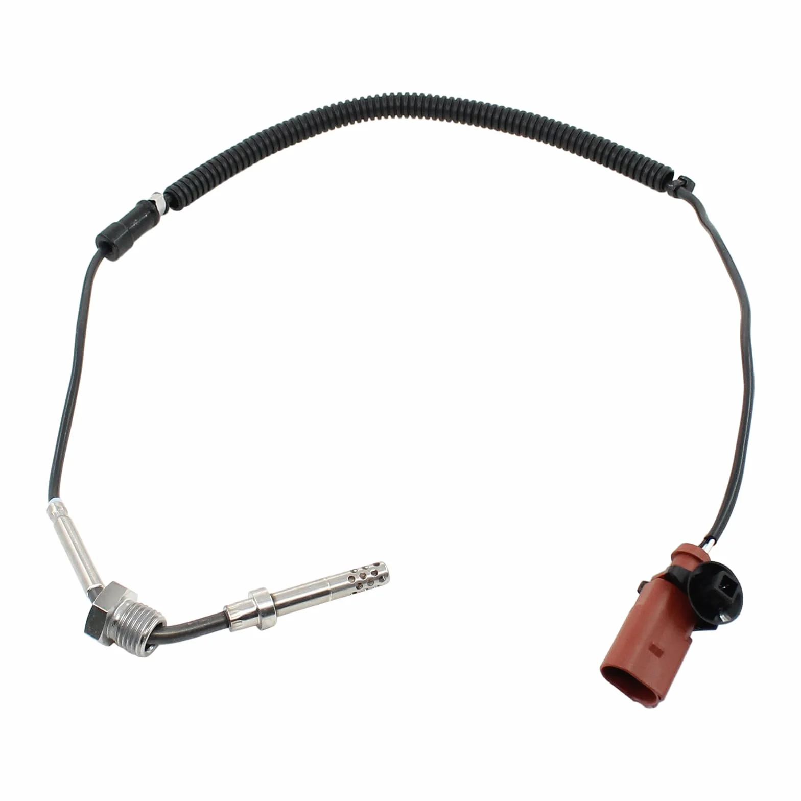 Sensore di temperatura gas di scarico per Audi A1 Seat Ibiza Toledo MK4 Skoda Fabia MK2 Rapid Roomster VW Polo MK5 1.2 1.6 TDI 2009-2015