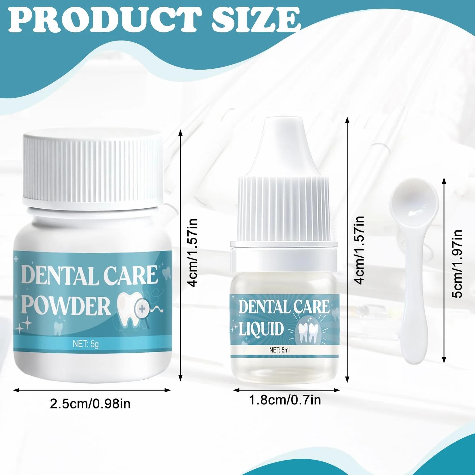Cemento Dentale Definitivo per Ponti, Capsule e Denti a Perno
