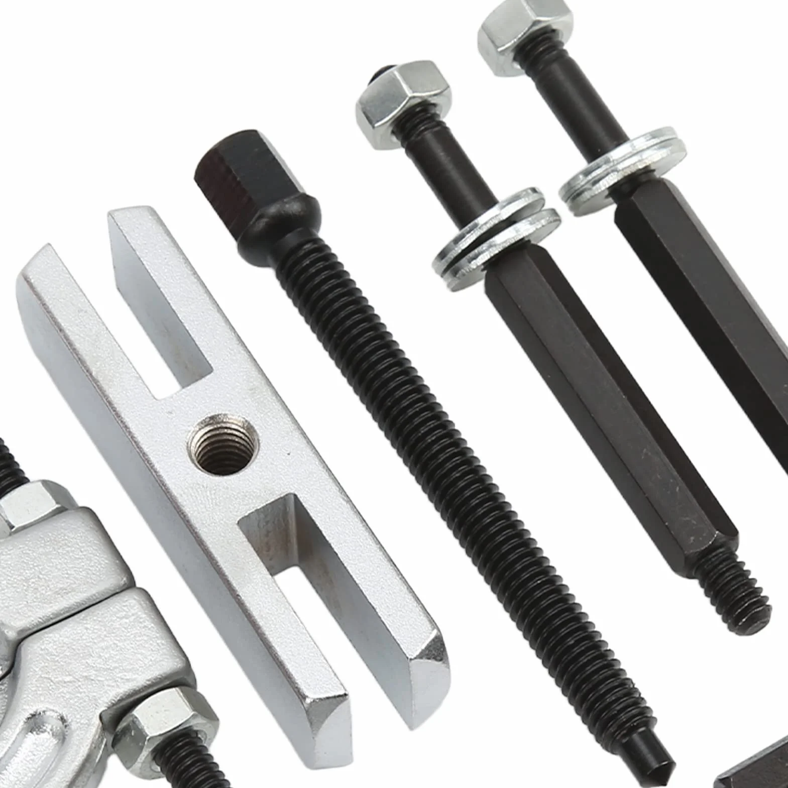 9pcs Set Estrattori per Separatori Cuscinetti Set Estrattori per Separatori di Cuscinetti Kit di Strumenti per La Rimozione di Cuscinetti Portatili Separatore di Cuscinetti in Metal