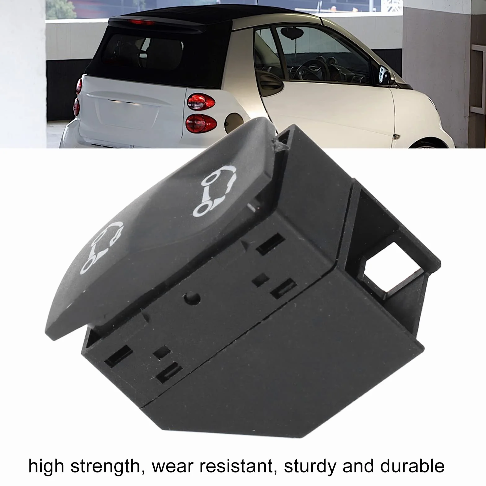 Cosiki Interruttore Apertura Chiusura Capote Decappottabile per Smart Fortwo 451 Cabrio 2007-2015