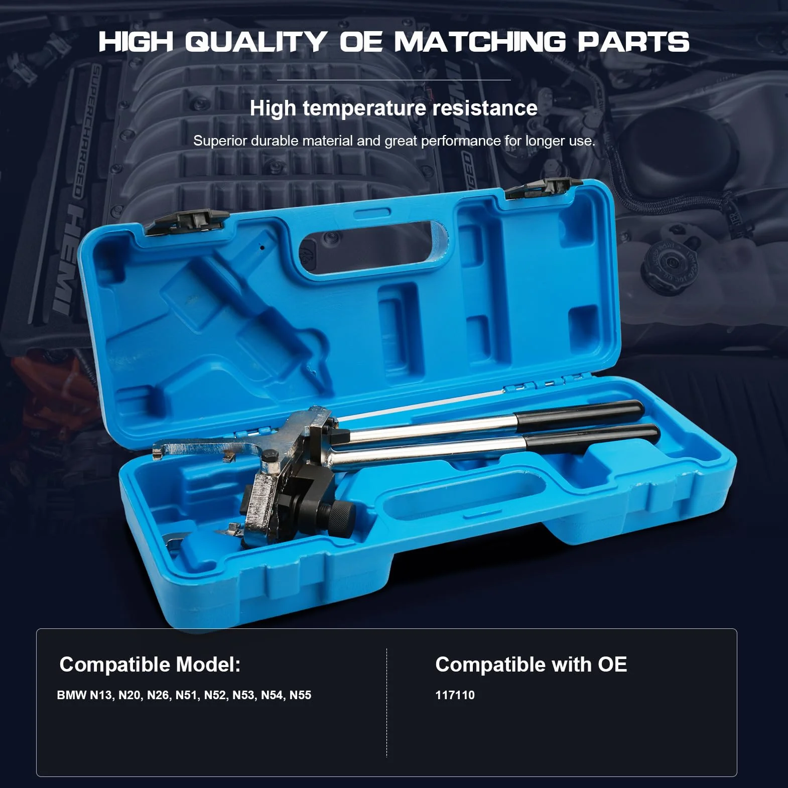Strumenti per Installazione e Rimozione Molla di Pressione Valvola 117110 per N13 N20 N26 N51 N52 N53 N54 N55 Rimozione Molla Torsione Valvole Motore