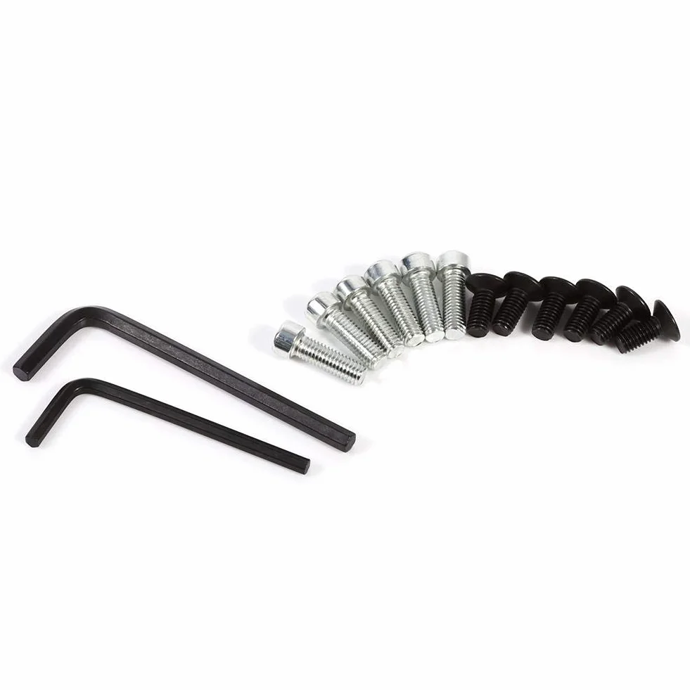 Volante a sgancio rapido universale 6 fori kit adattatore mozzo lega alluminio nero