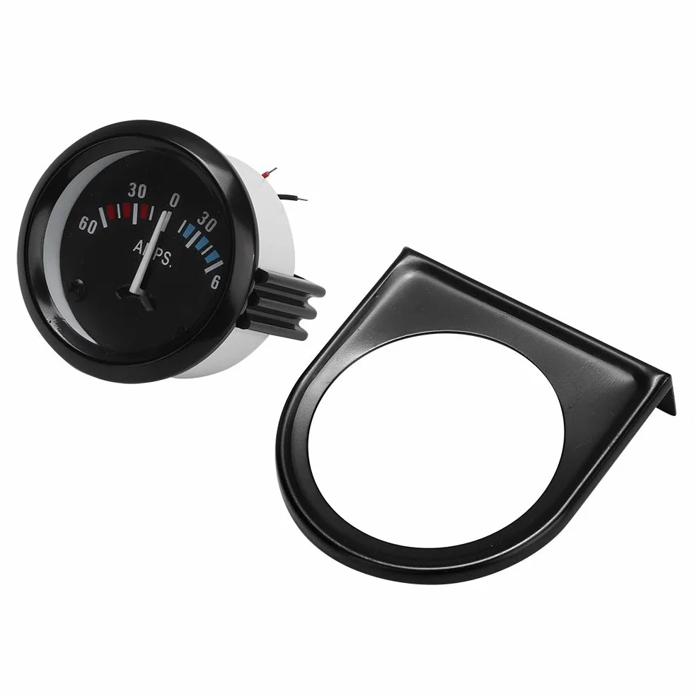 Amp Meter 12V, Amp Meter 12V, Altri Strumenti 12V 60-0-60 Amp Ampere Meter Amperometro Calibro Universale 52M 2In Universale Per Veicolo