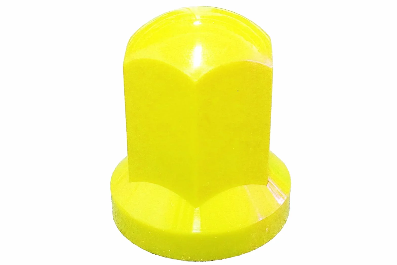 KRAM-TRUCK Tappi Per Dadi Ruota In Plastica Lunghi 32 Mm Giallo Per Camion E Rimorchi