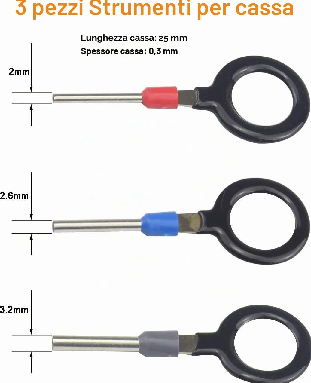 CESFONJER 11 Pezzi Strumenti di Rimozione Terminale, Pin Rimozione Cablaggio Terminale con Portachiavi per Auto, auto cablaggi elettrici crimpare connettore pin estrattore kit