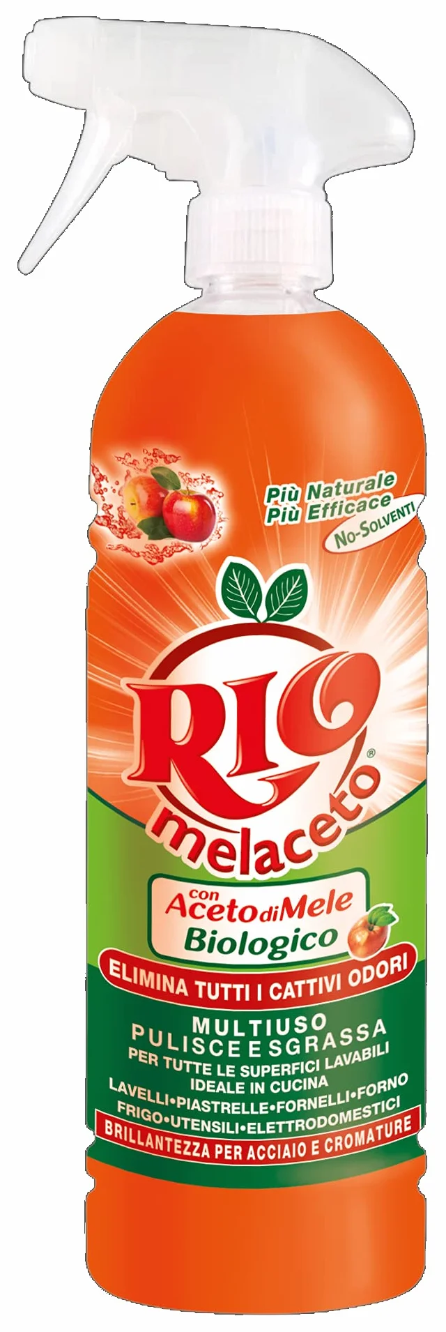 RIO CASAMIA Sgrassatore Melaceto 800 ml Detergenti Casa Set 7
